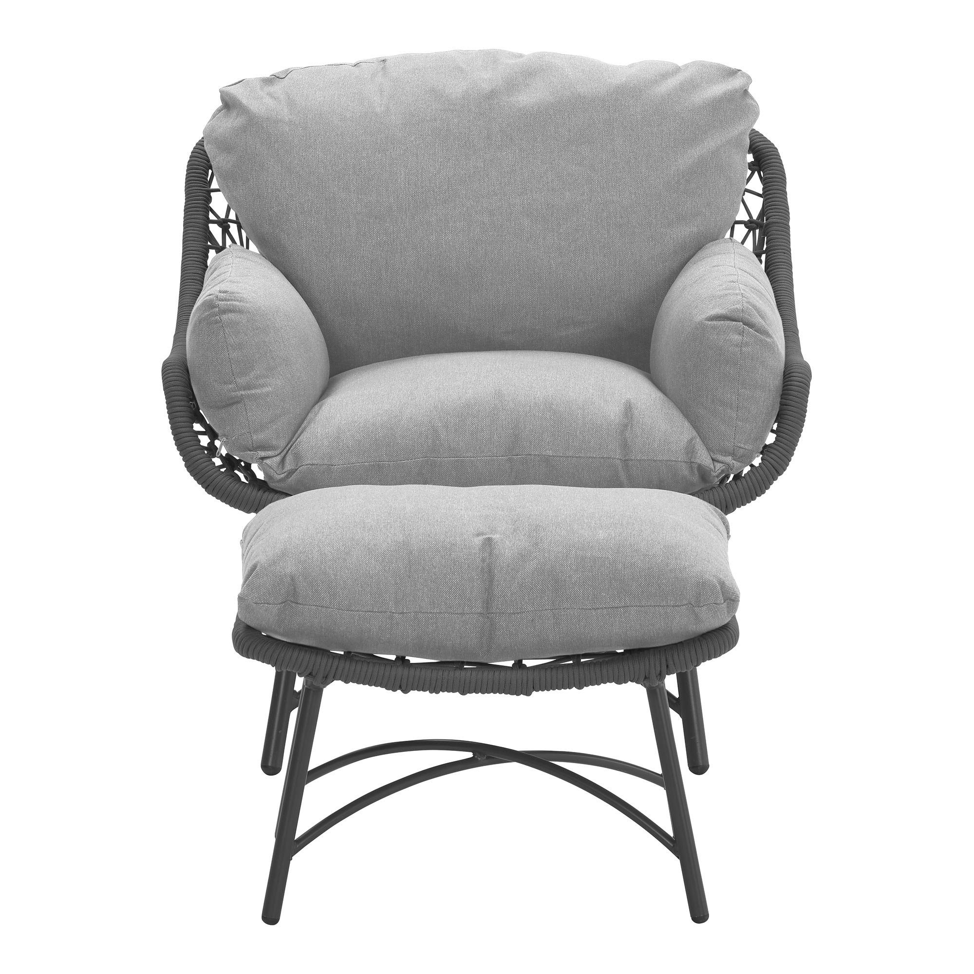 breiter Sessel GMD mit LOGAN, und Relaxsessel gemütlicher hohem Living Sitzkomfort schwarz sehr