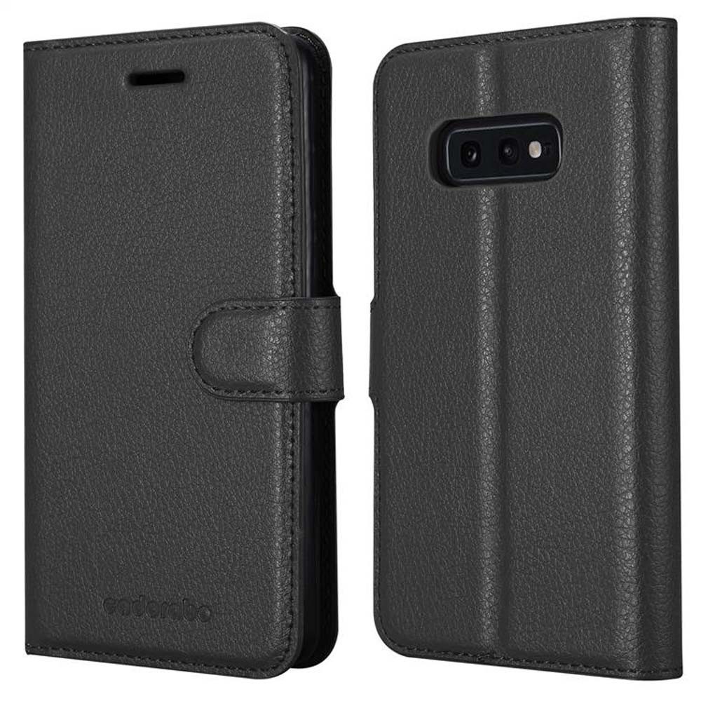 Cadorabo Handyhülle für Samsung Galaxy S10e Hülle Samsung Galaxy S10e, Hülle Schutzhülle mit Standfunktion, Kartenfach und Magnetverschluss