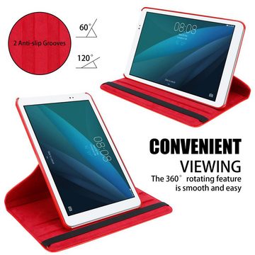 Cadorabo Tablet-Hülle Huawei MediaPad T1 10 (10.0 Zoll) Huawei MediaPad T1 10 (10.0 Zoll), Klappbare Tablet Schutzhülle - Hülle - Standfunktion - 360 Grad Case