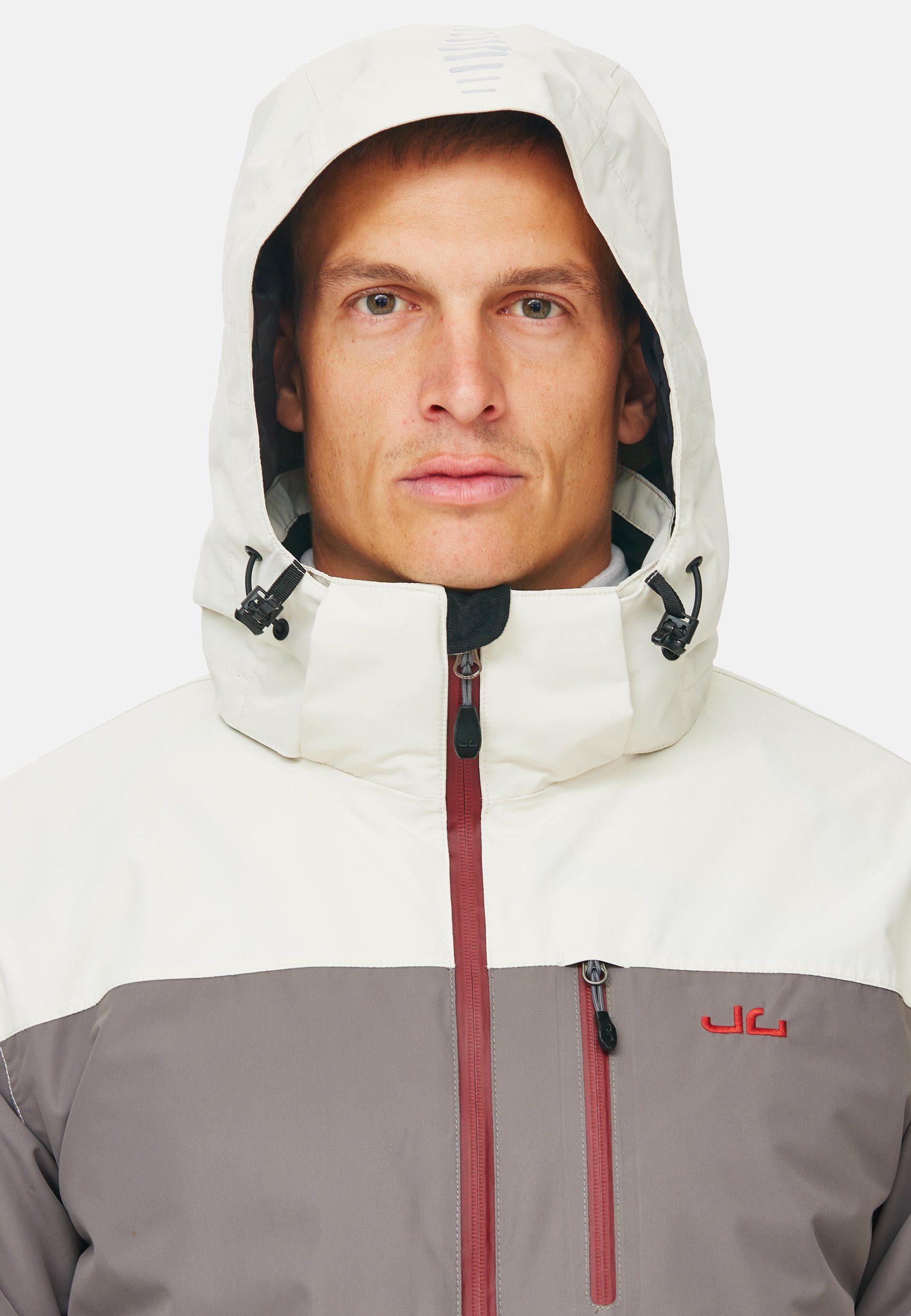 Jeff Green Skijacke Bergen RECCO-Lawinensystem, Skipasstasche