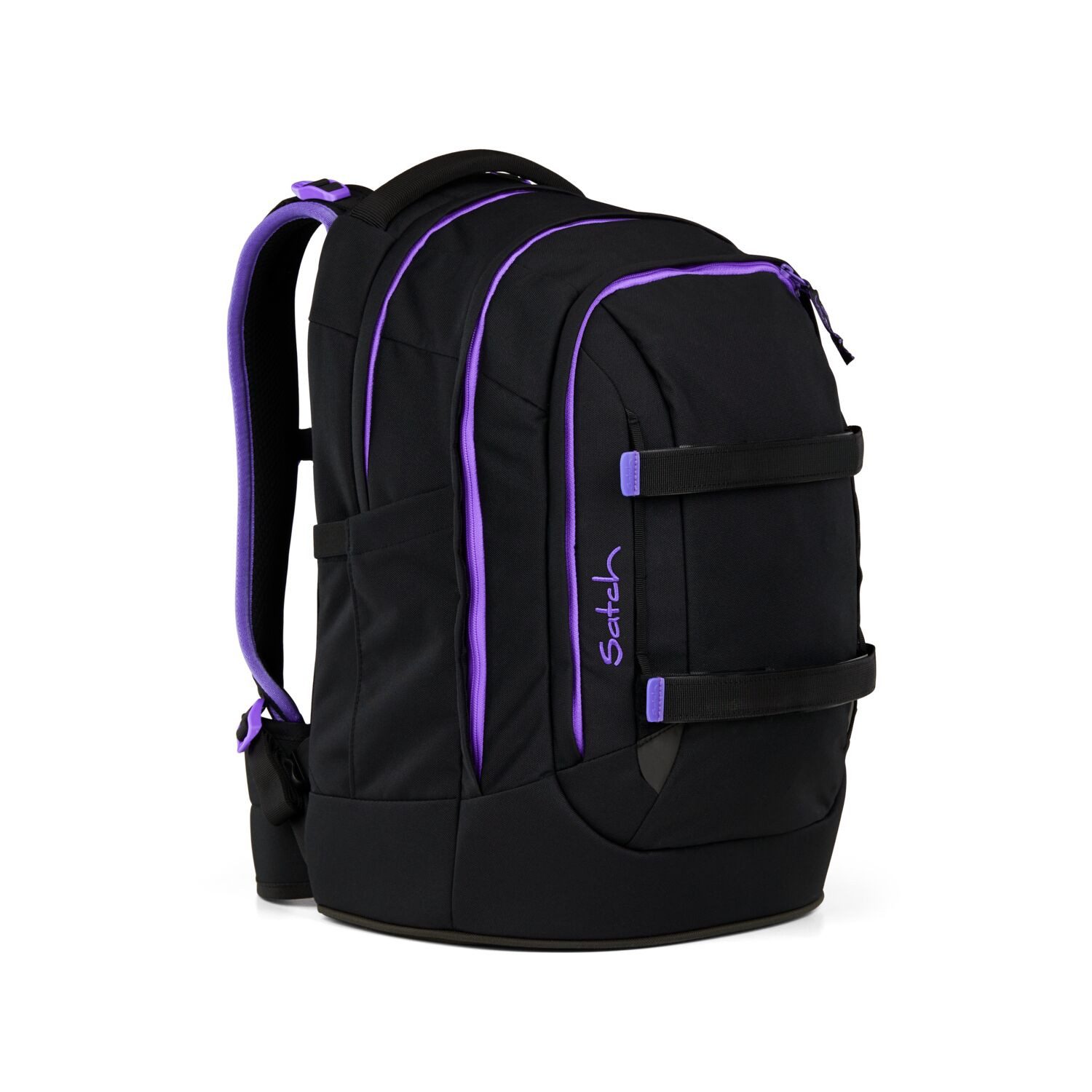 Satch Schulranzen Schulrucksack PACK Purple Phantom (1 Stück), ergonomisch, Your-Size-System: auf Körpergröße anpassbar – Bild 2 von 5