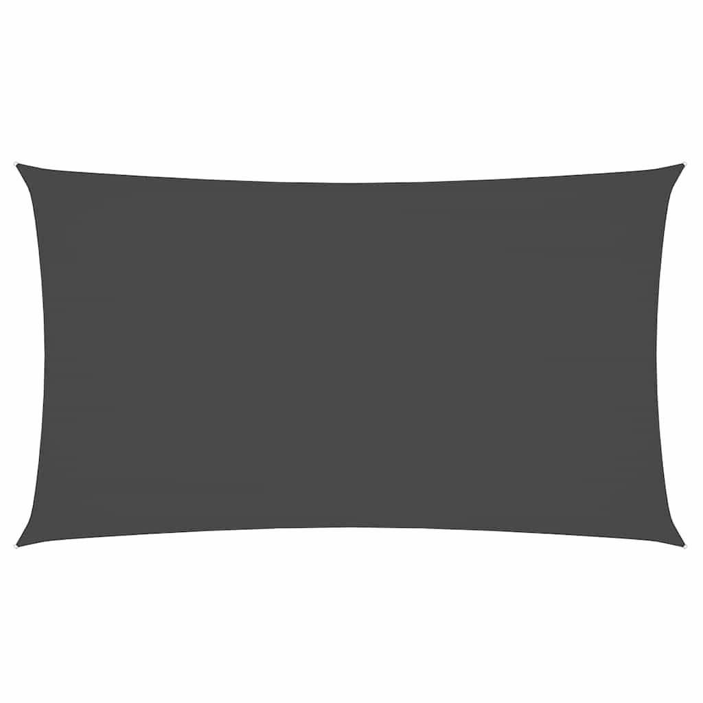 Sonnensegel Sonnensegel Oxford-Gewebe Rechteckig 2x4,5 m Anthrazit