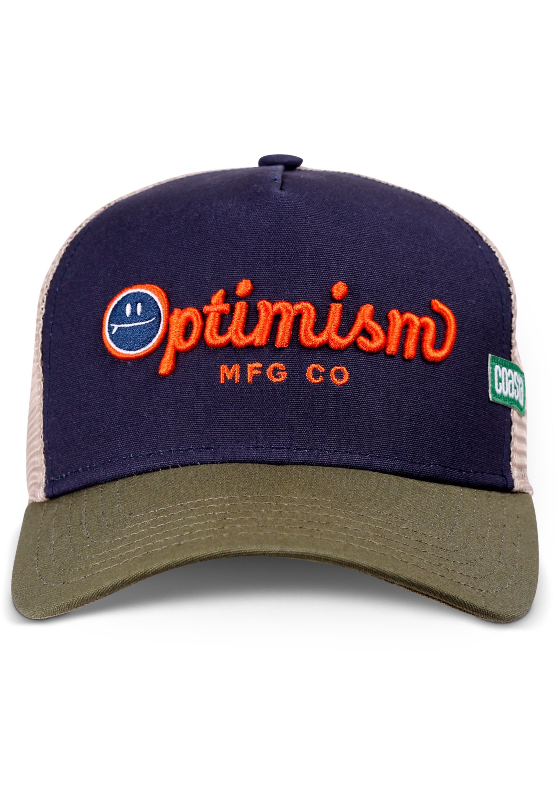 Coastal Trucker Cap Coastal HFT Optimism Co
