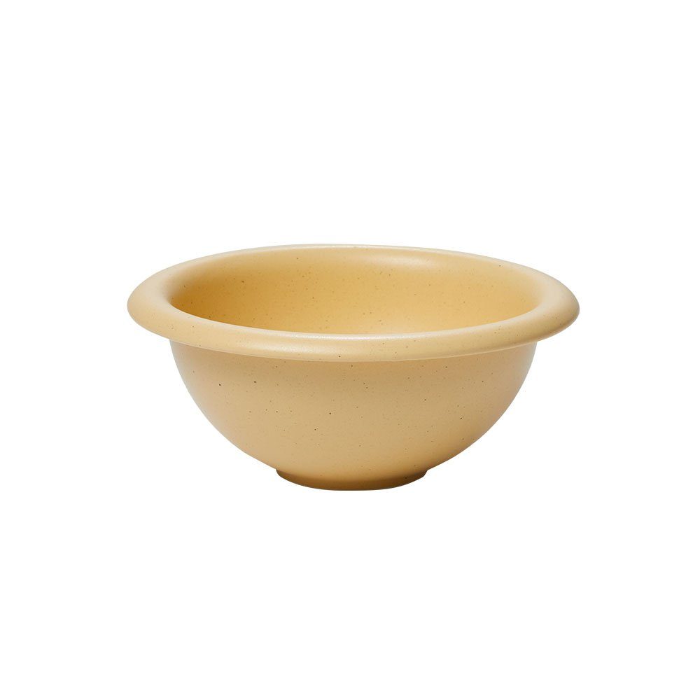 NEOFLAM® Salatschüssel Better Finger Keramik Salatschüssel - Gelb, Keramik, (1-tlg), 100% natürliche Keramik, Frei von PFOA, Blei & Cadmium