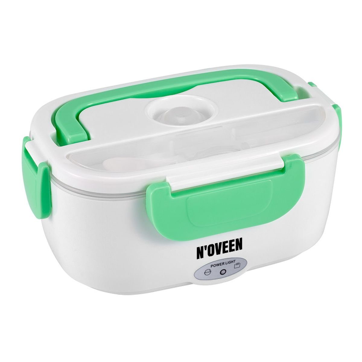 Noveen Elektrische Lunchbox Elektrische Lunchbox Wärmer Box Beheizter Behälter für Lebensmittel Minze