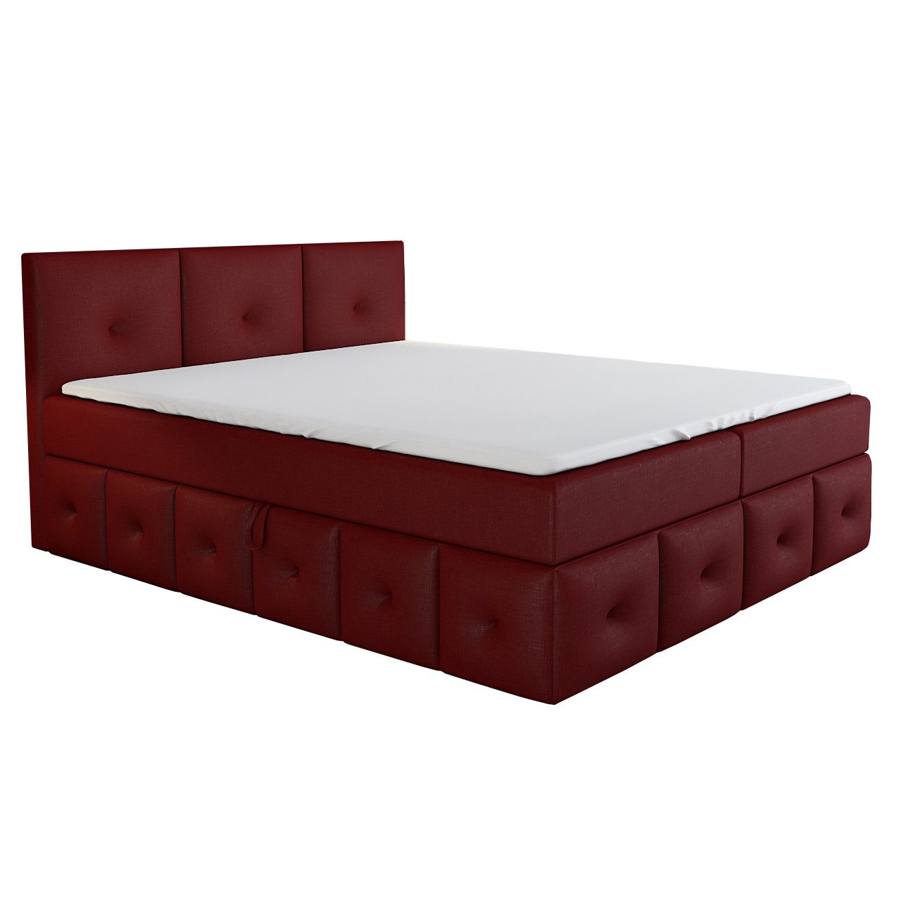 A&J MöbelLand GmbH Boxspringbett BOLLI mit günstig online kaufen