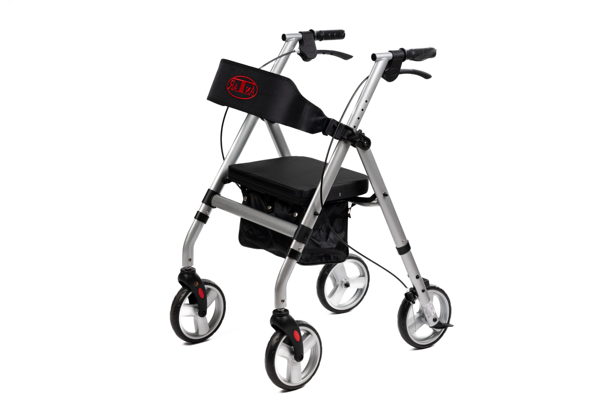 Antar Rollator Aluminium silber Sitzbreite 42 cm!