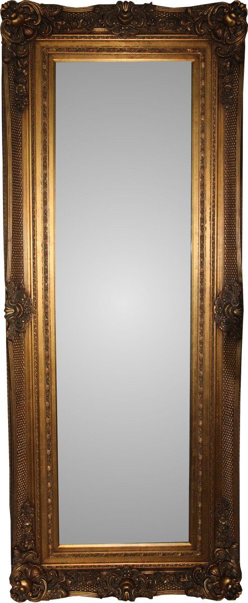 Barockspiegel Padrino Barock 90 Gold Casa 215 Spiegel cm x Rechteckig