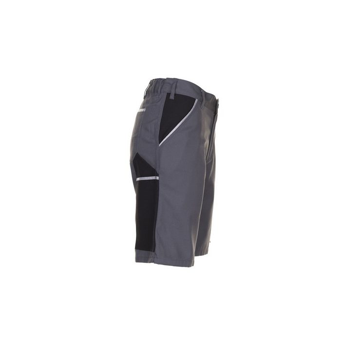 Planam Shorts Shorts Canvas 320 grau/schwarz Größe XL (1-tlg) XB8401