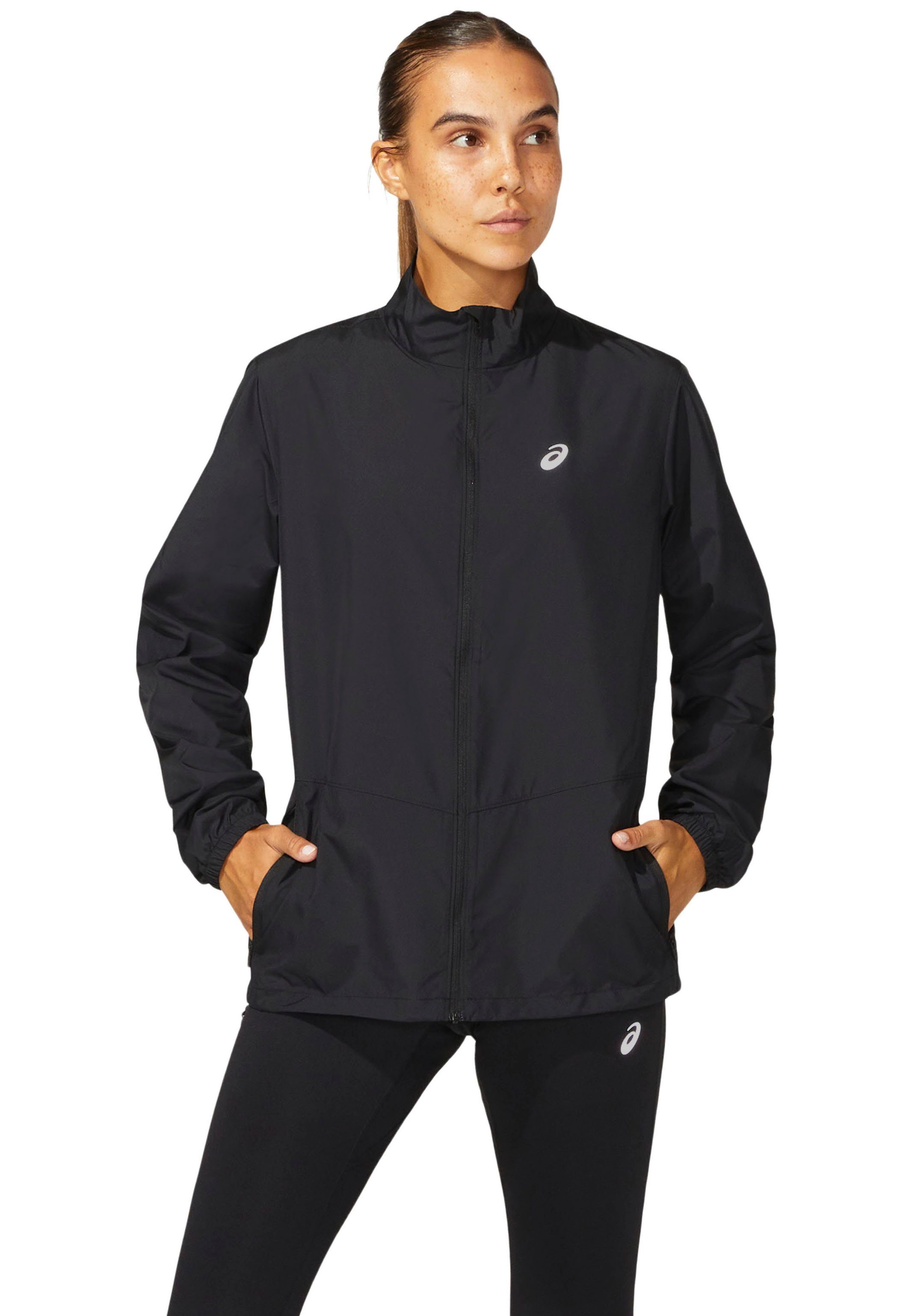 Asics Laufjacke CORE JACKET performance black | 