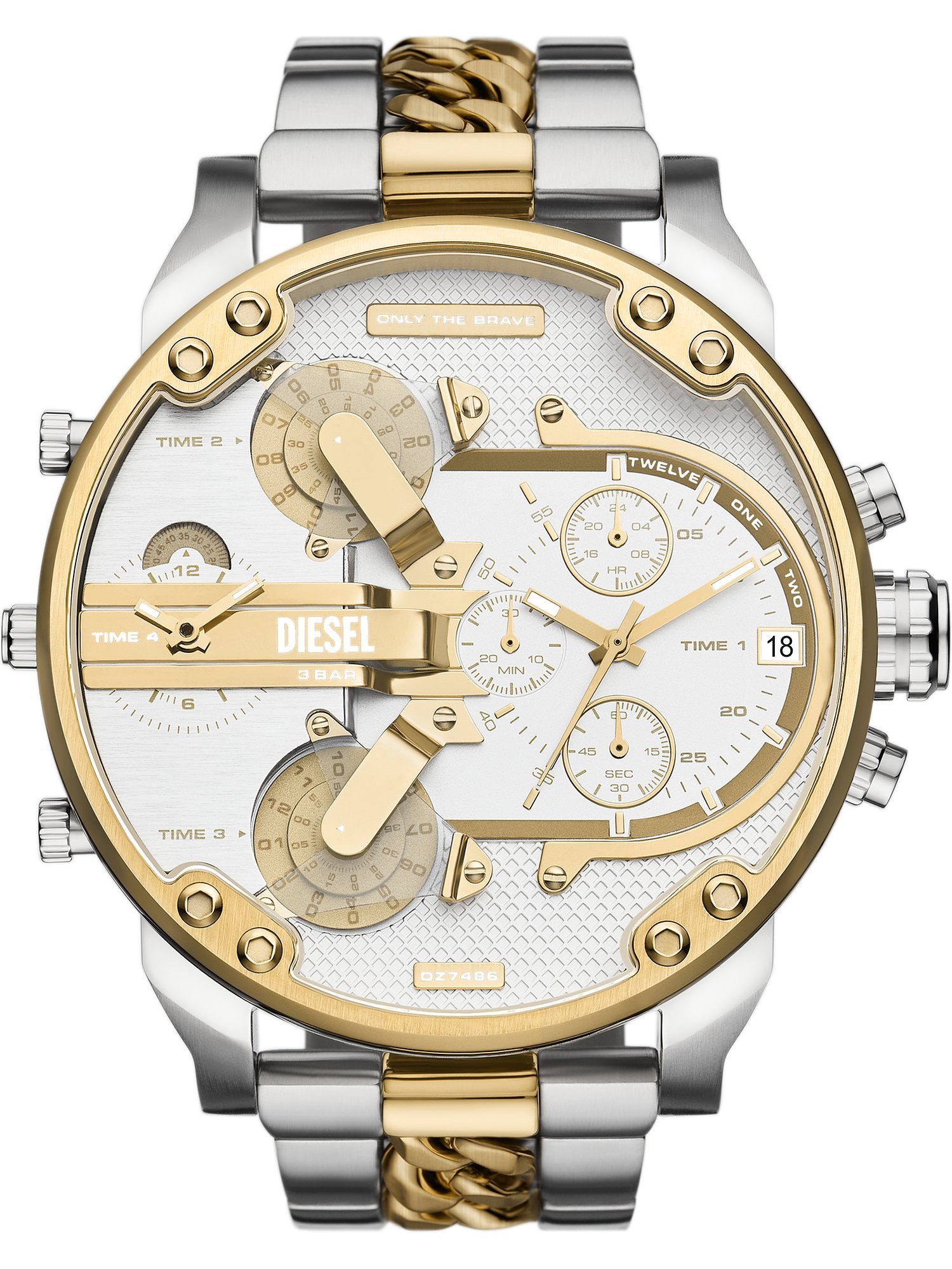 Diesel Chronograph Diesel Herren-Uhren Analog Quarz günstig online kaufen