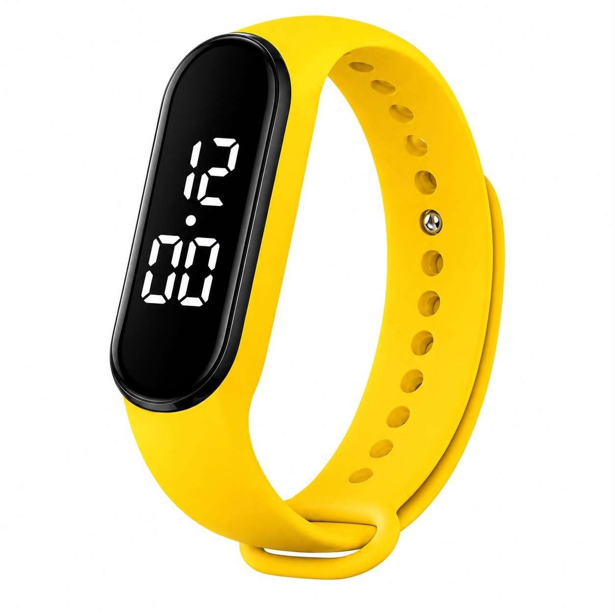 Taffstyle Quarzuhr Digitale Armbanduhr Silikon LED Sportuhr Gummi Kinderuhr Unisex bunt, (Batteriebetriebene LED-Uhr – kein Aufladen und kein Ladekabel nötig)