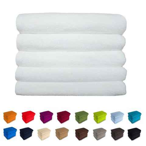 MatratzenL.A.B® Handtuch Set 500 g/m², 100% Baumwolle, (einzeln verpackt, 1-tlg), zur Auswahl: 30x50 cm, 50x100, 70x140, 50x70, mit Aufhänger, 23 Farben