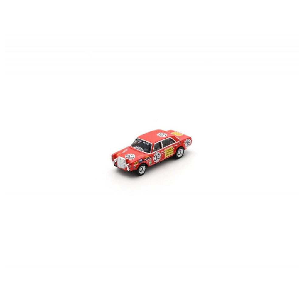 Schuco Modellbausatz M-B 300 SEL 6.8AMG #35 24h Spa1971 / 1:87, Maßstab 1:87