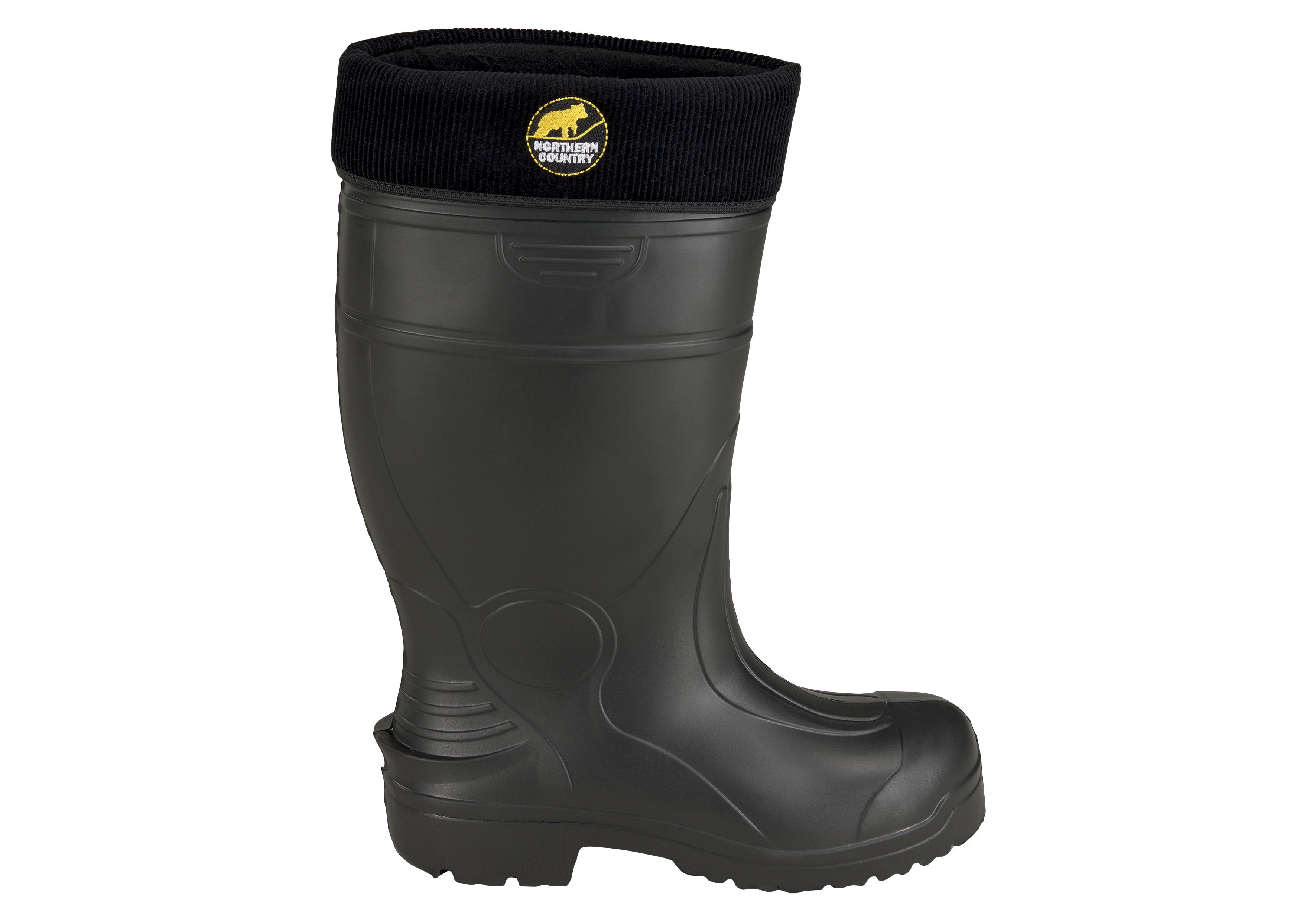 Northern Worker Gummistiefel Country leicht, besonders Fleecefutter, Durchtrittschutz metallfreier SB,