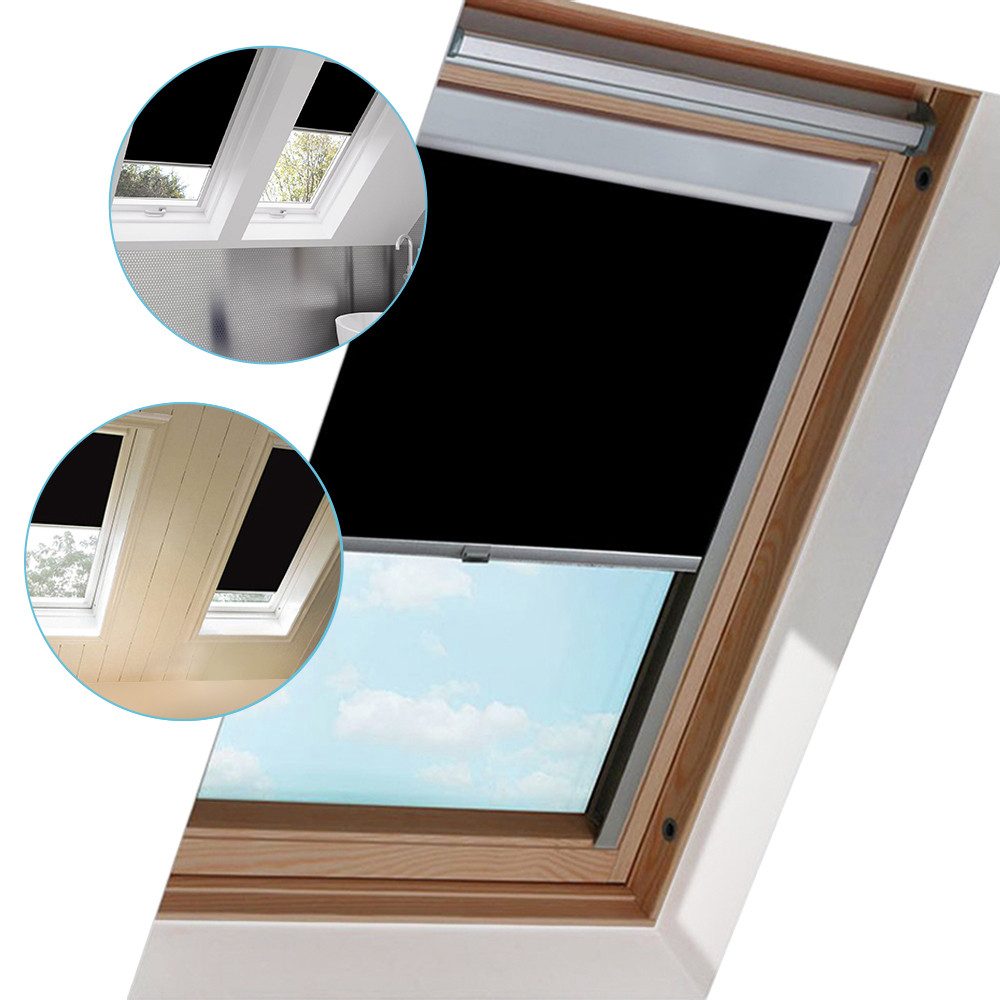 Dachfensterrollo Verdunkelungsrollo Dachfensterrollo Thermo-Rollo für GGL günstig online kaufen