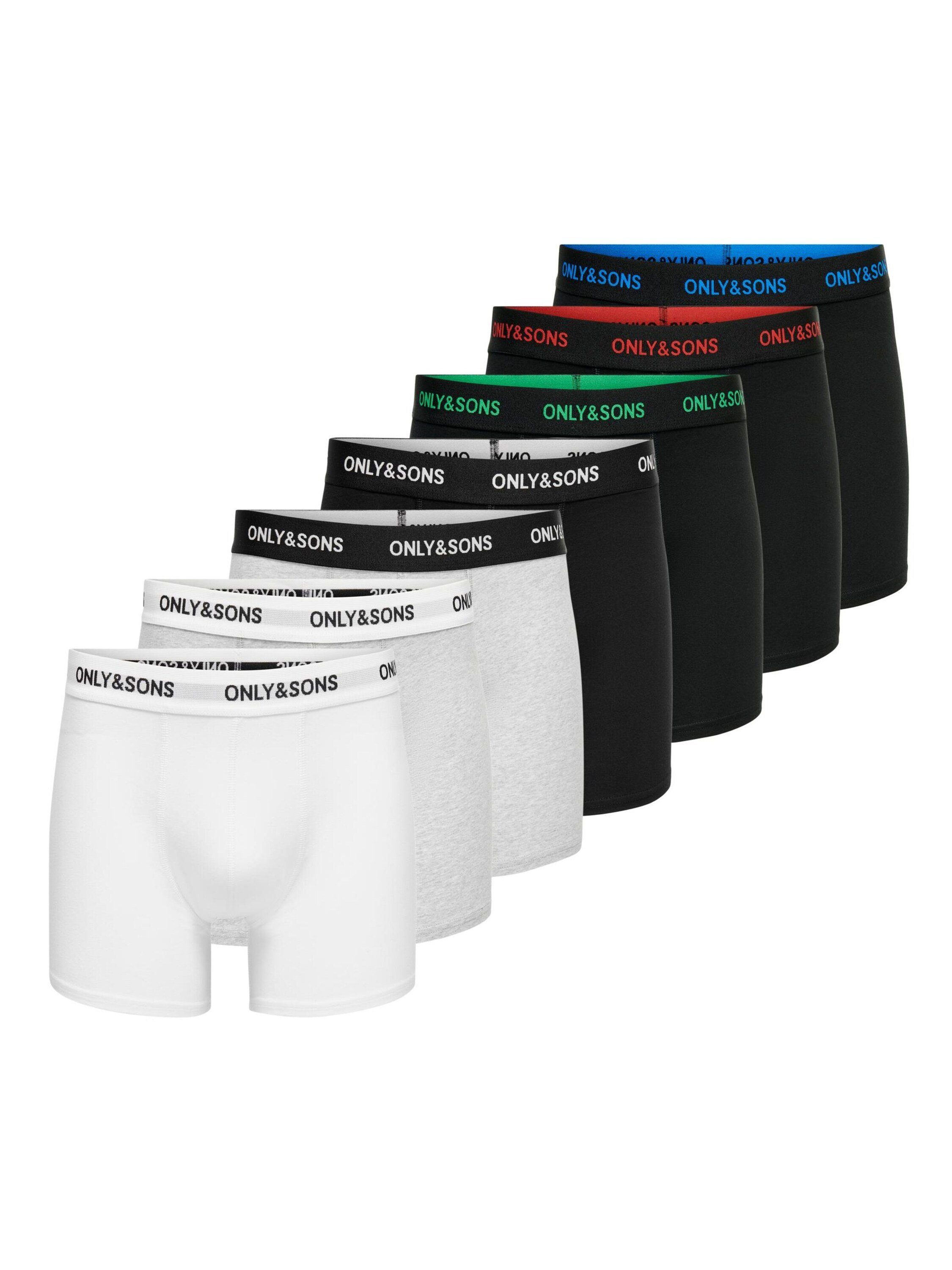 ONLY & SONS Boxershorts FITZ (7-St) günstig online kaufen