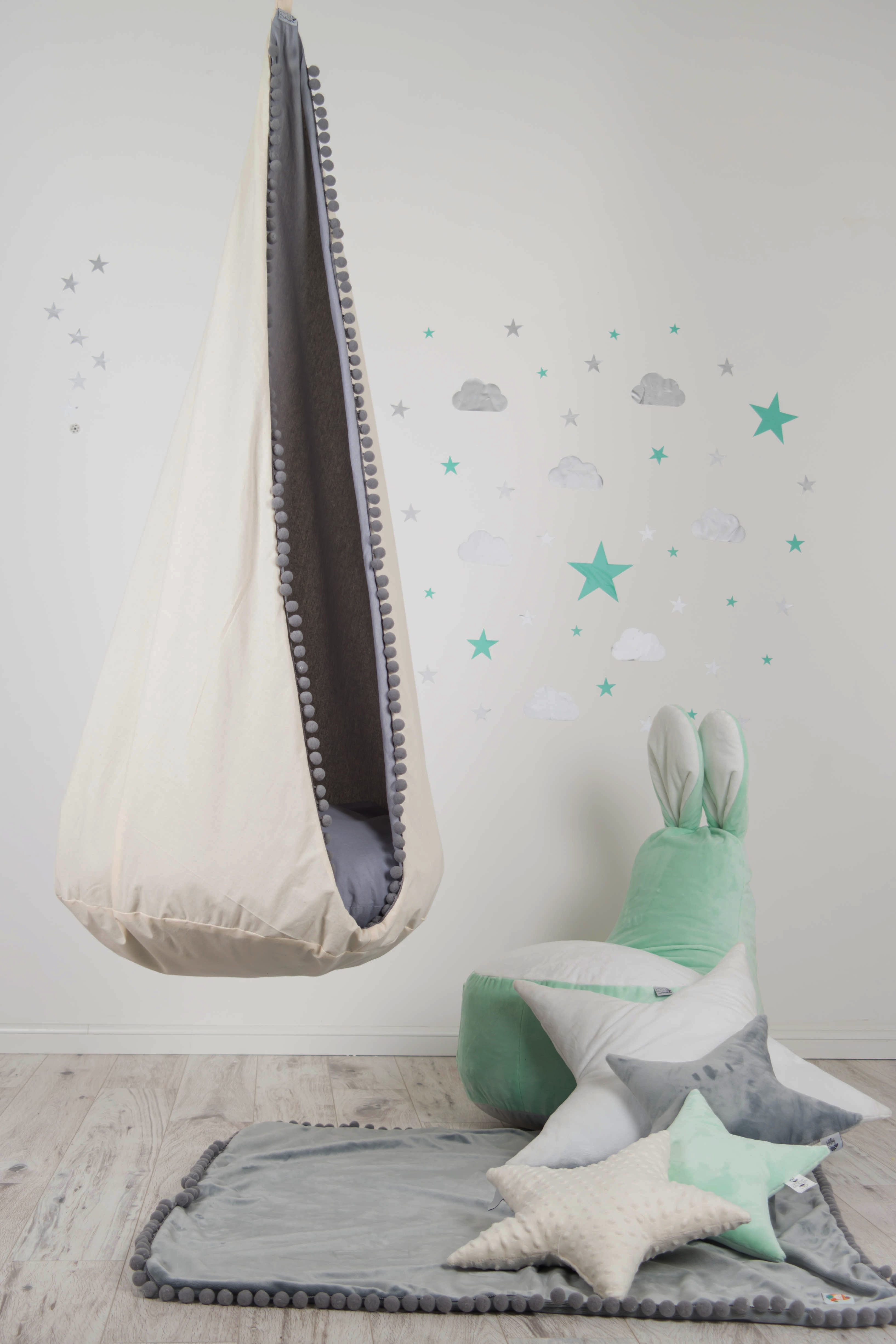Rainbow Kids Hängesessel Kokon Hängematte Kinder günstig online kaufen