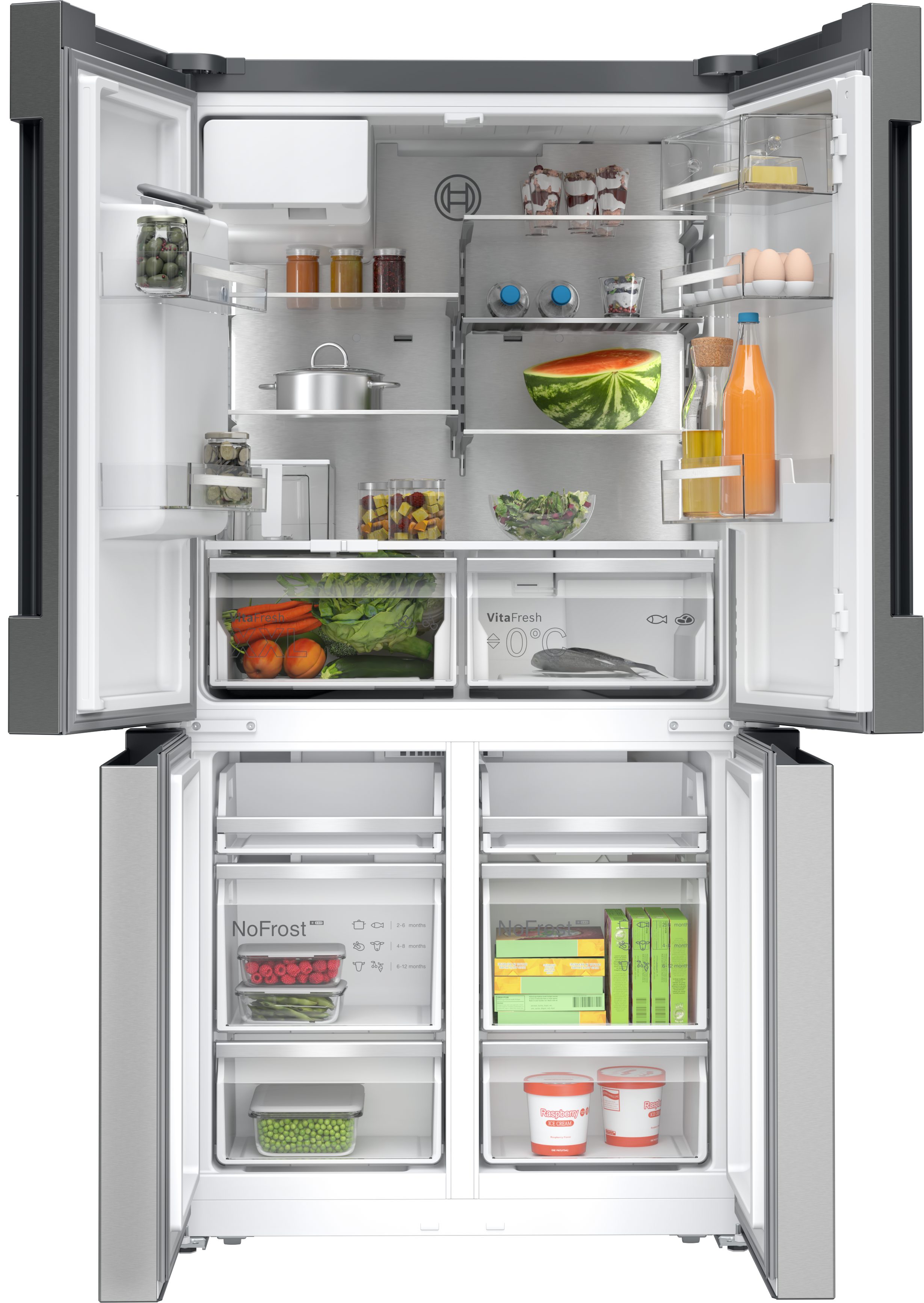 BOSCH Multi Door Serie 6 KFI96APEA, 183 cm hoch, 90,5 cm breit