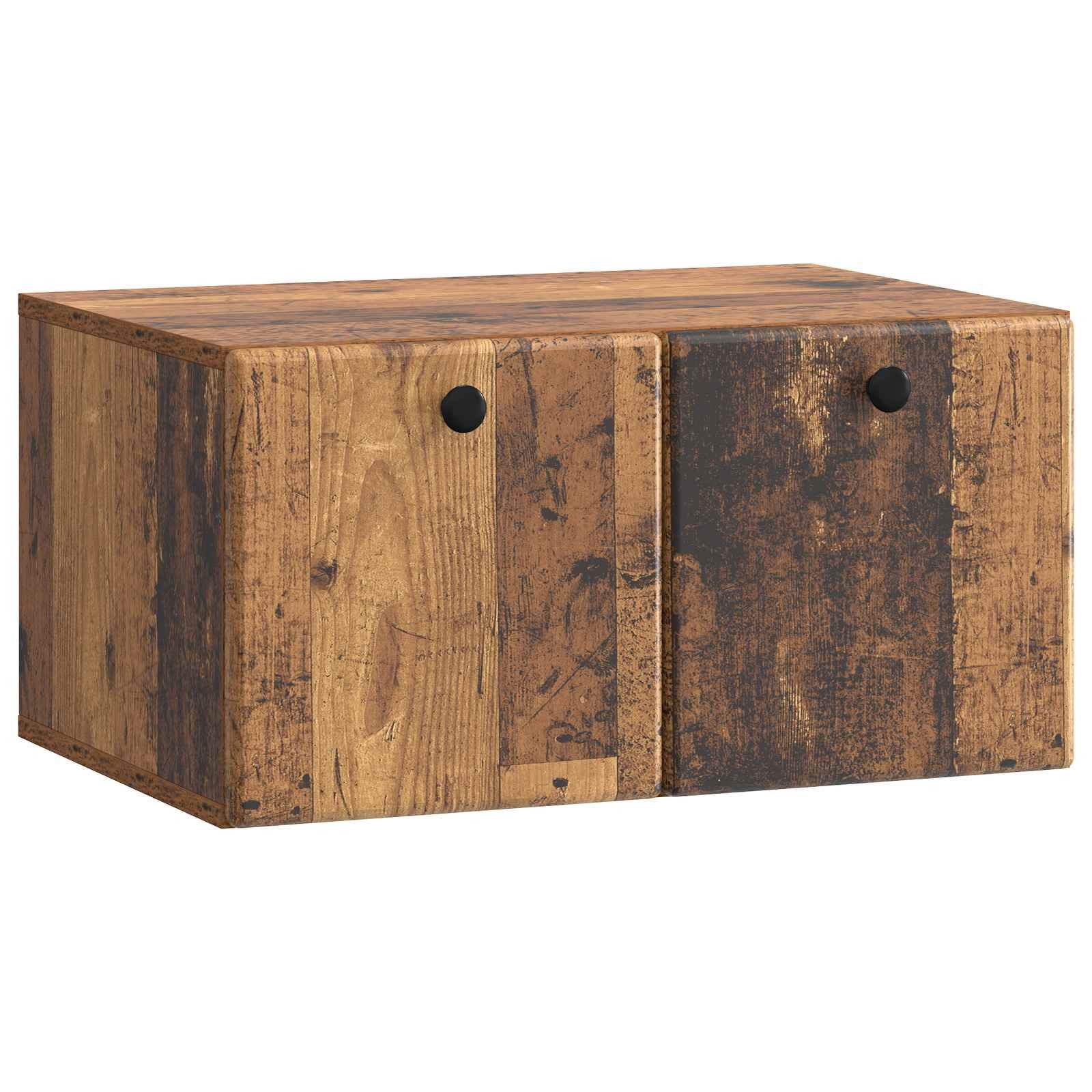 vidaXL TV-Schrank Wandmontierter TV-Schrank 59,5 x 41 x 30 cm Altholz (1-St)