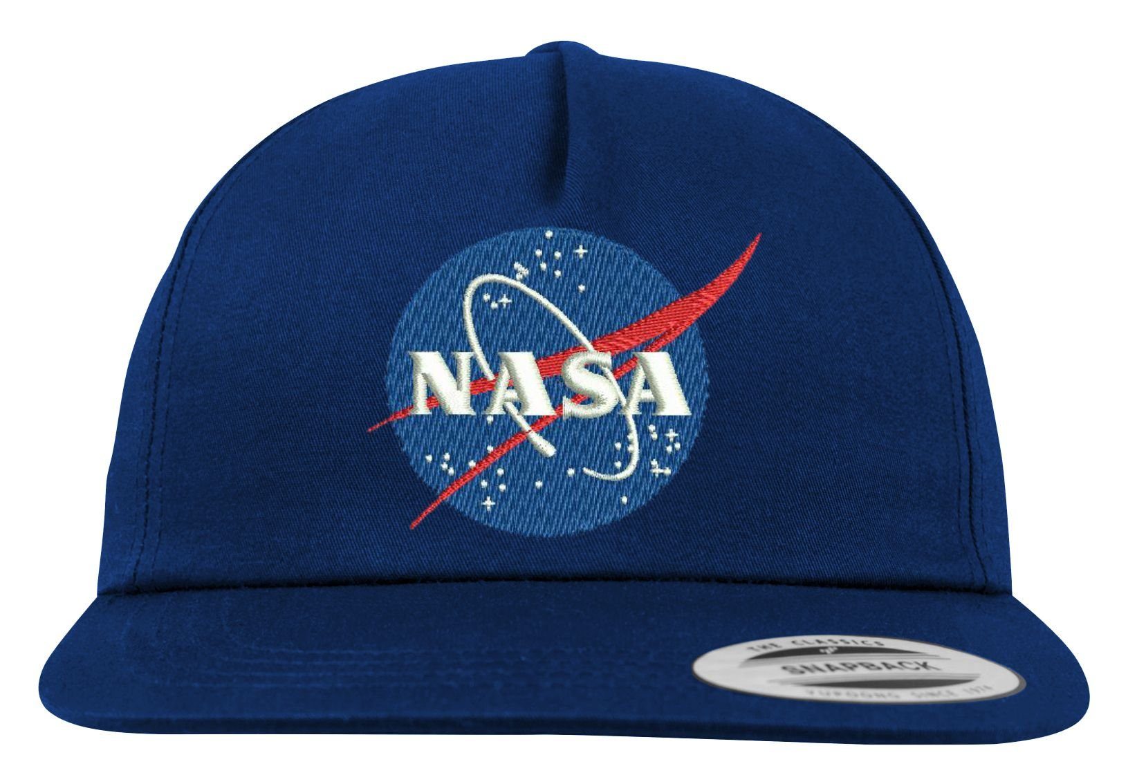 Unisex modischer Nasa Youth mit Snapback Stickerei Designz Logo Baseball Navyblau Cap Cap
