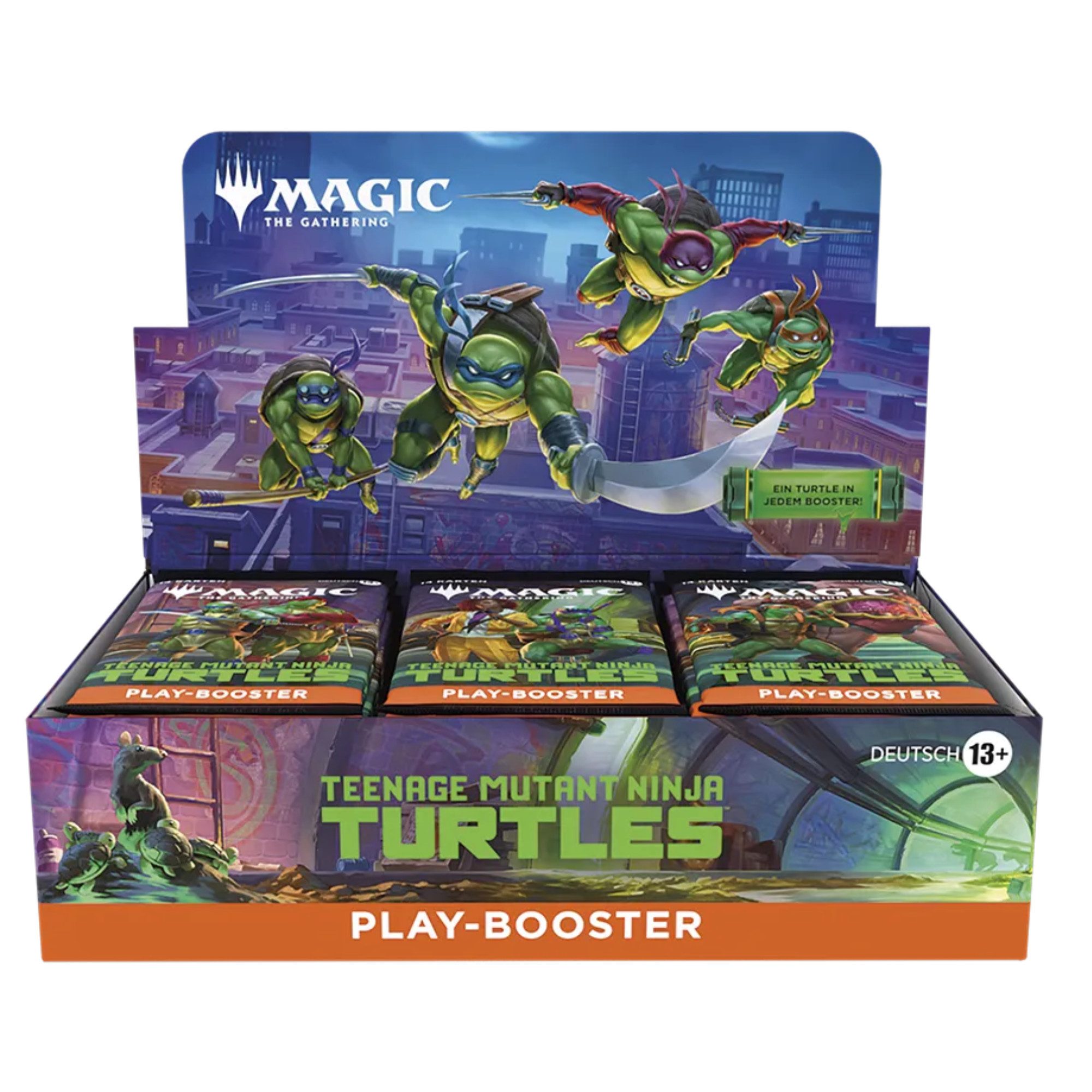 Magic the Gathering Sammelkarte MTG: Teenage Mutant Ninja Turtles Play Booster Box Deutsch