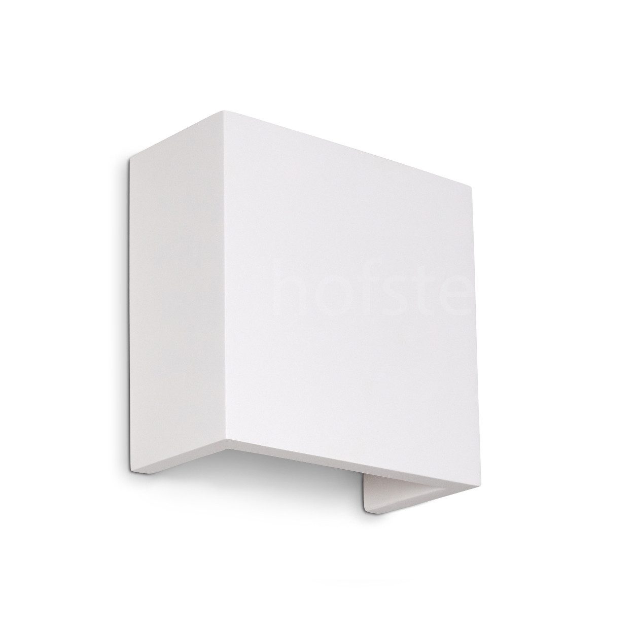 hofstein Wandleuchte »Cenaja« Wandlampe aus Keramik in Weiß, mit Lichteffek günstig online kaufen