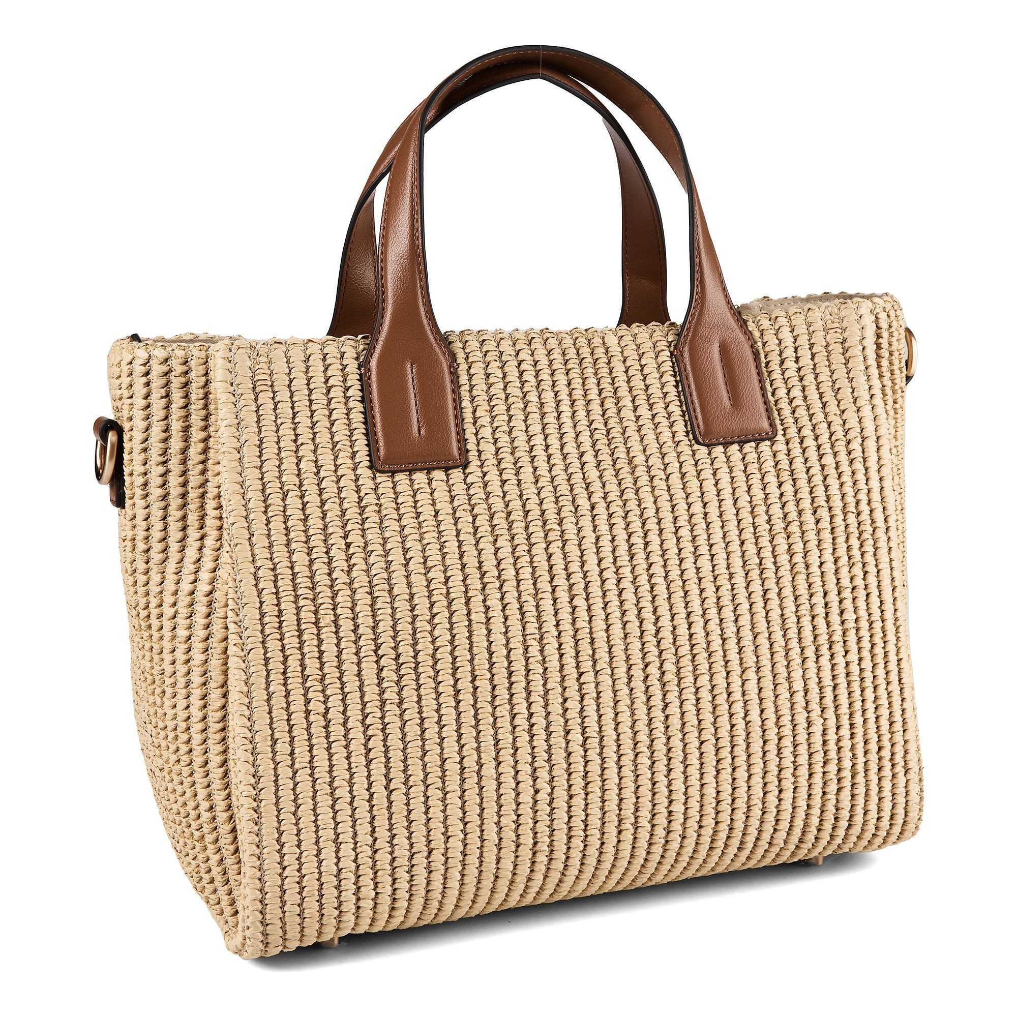 JOOP! Henkeltasche Stromboli, Stroh