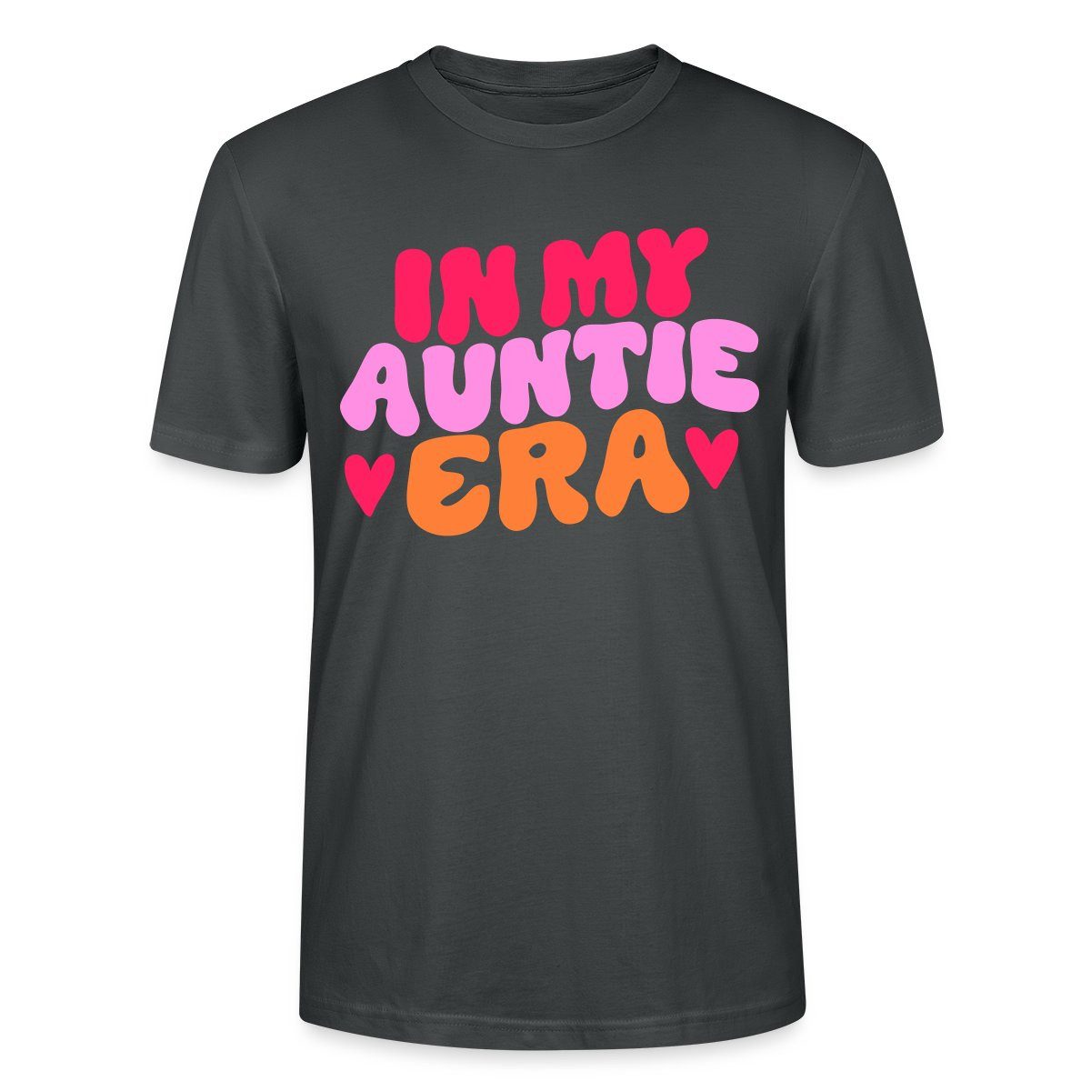 T-Shirt In My Auntie Era Buntes Trend Motiv Für Tanten Unisex Bio T-Shirt