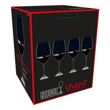 RIEDEL THE WINE GLASS COMPANY Glas Vivant Red Wine, Kristallglas