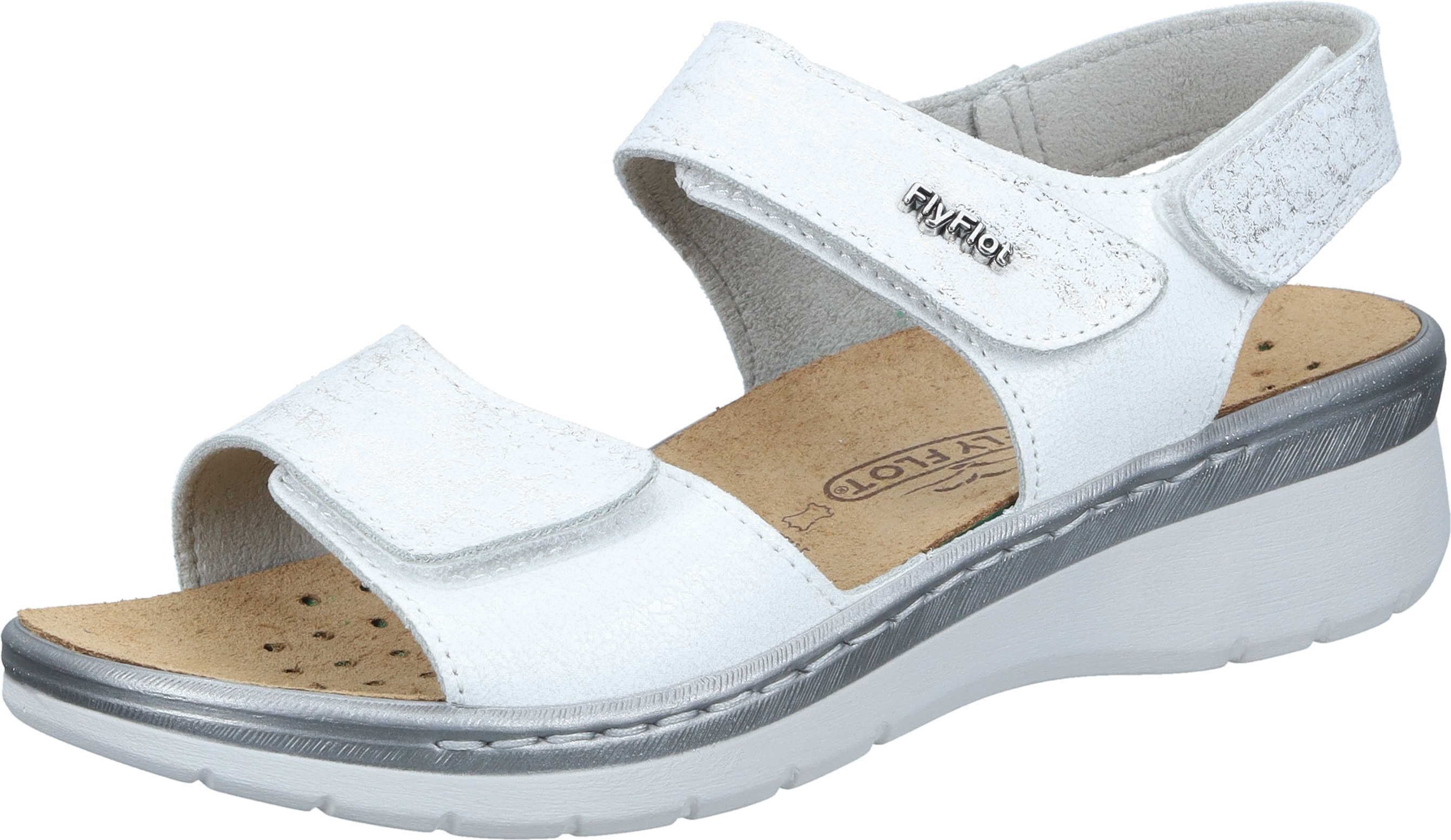Fly Flot Sandaletten Keilsandalette aus strapazierfähigem Synthetik