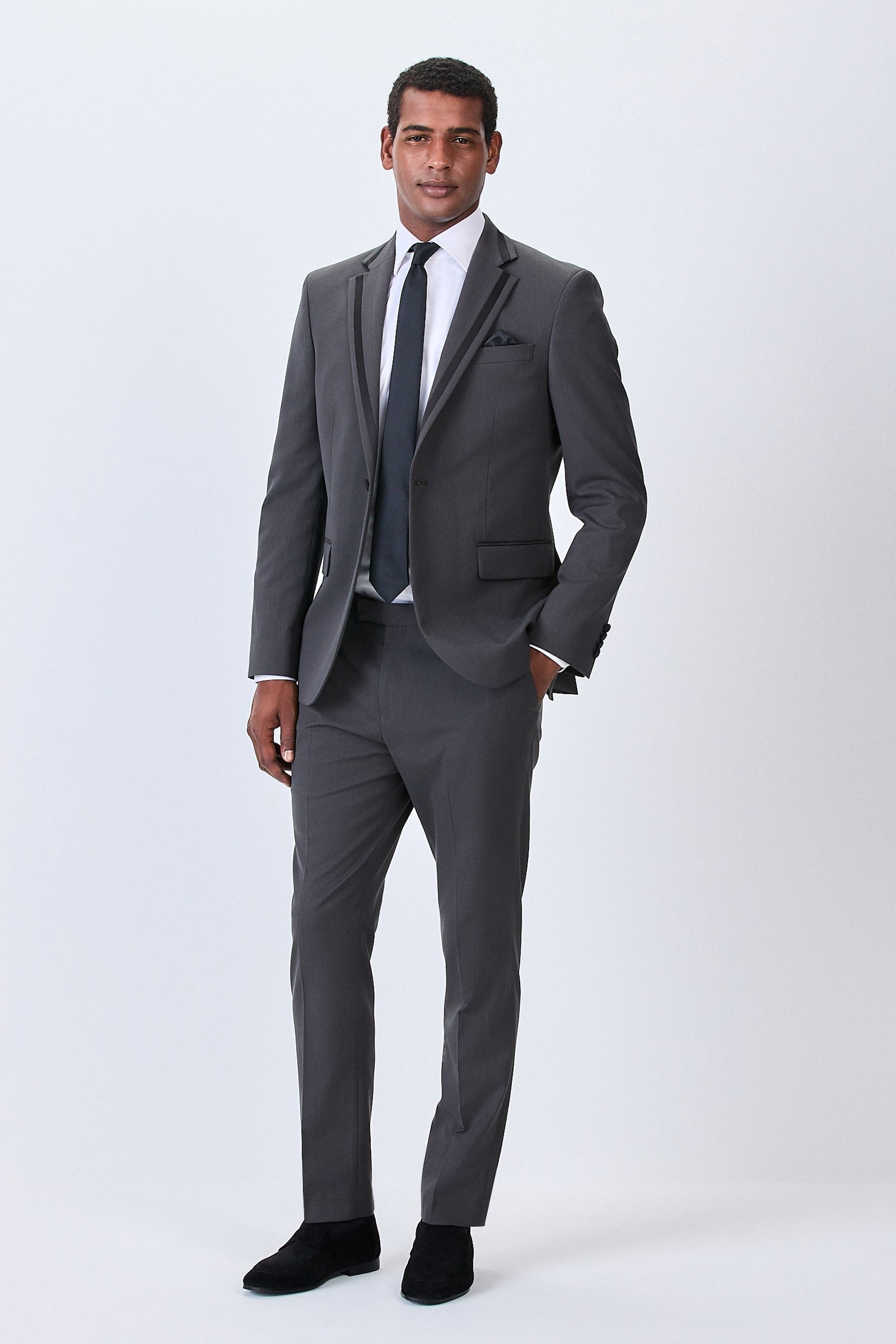 Next Anzughose Skinny Fit Smokinghose (1-tlg)