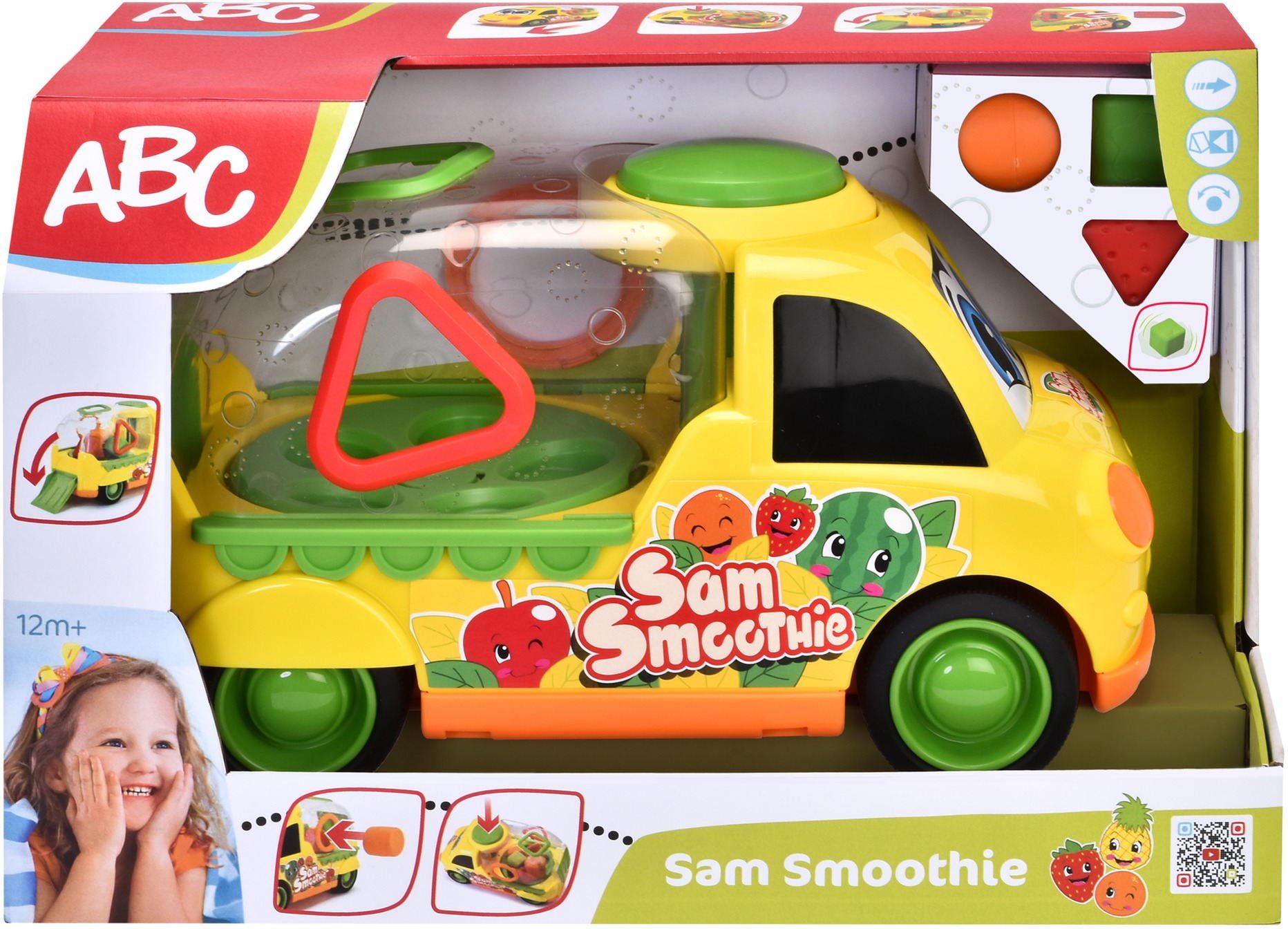 Lernspielzeug Kleinkindwelt Spielzeugauto Sam Smoothie 204115007