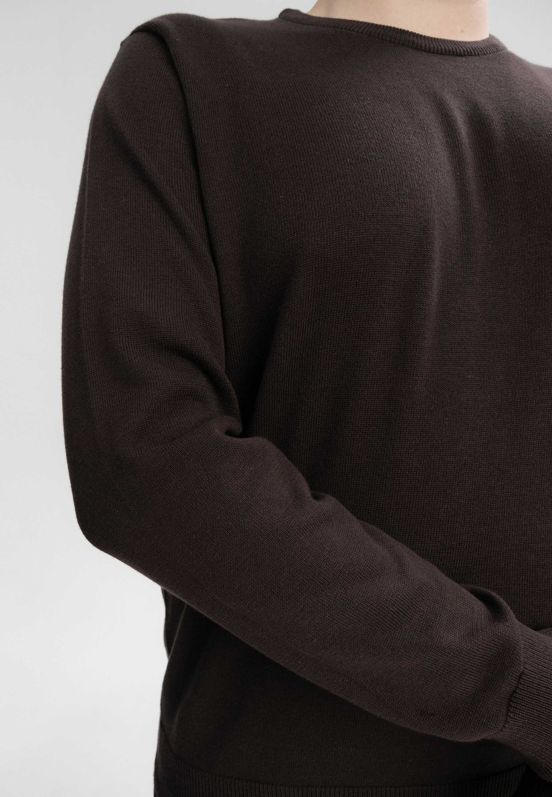 MELA Strickpullover Feinstrick Pullover Style HIMAL clean
