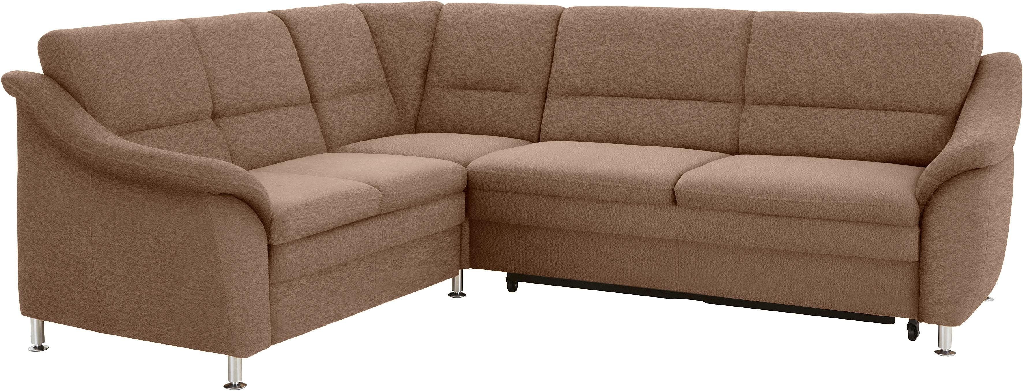 sit&more Ecksofa Cardoso L-Form, mit Federkern, günstig online kaufen