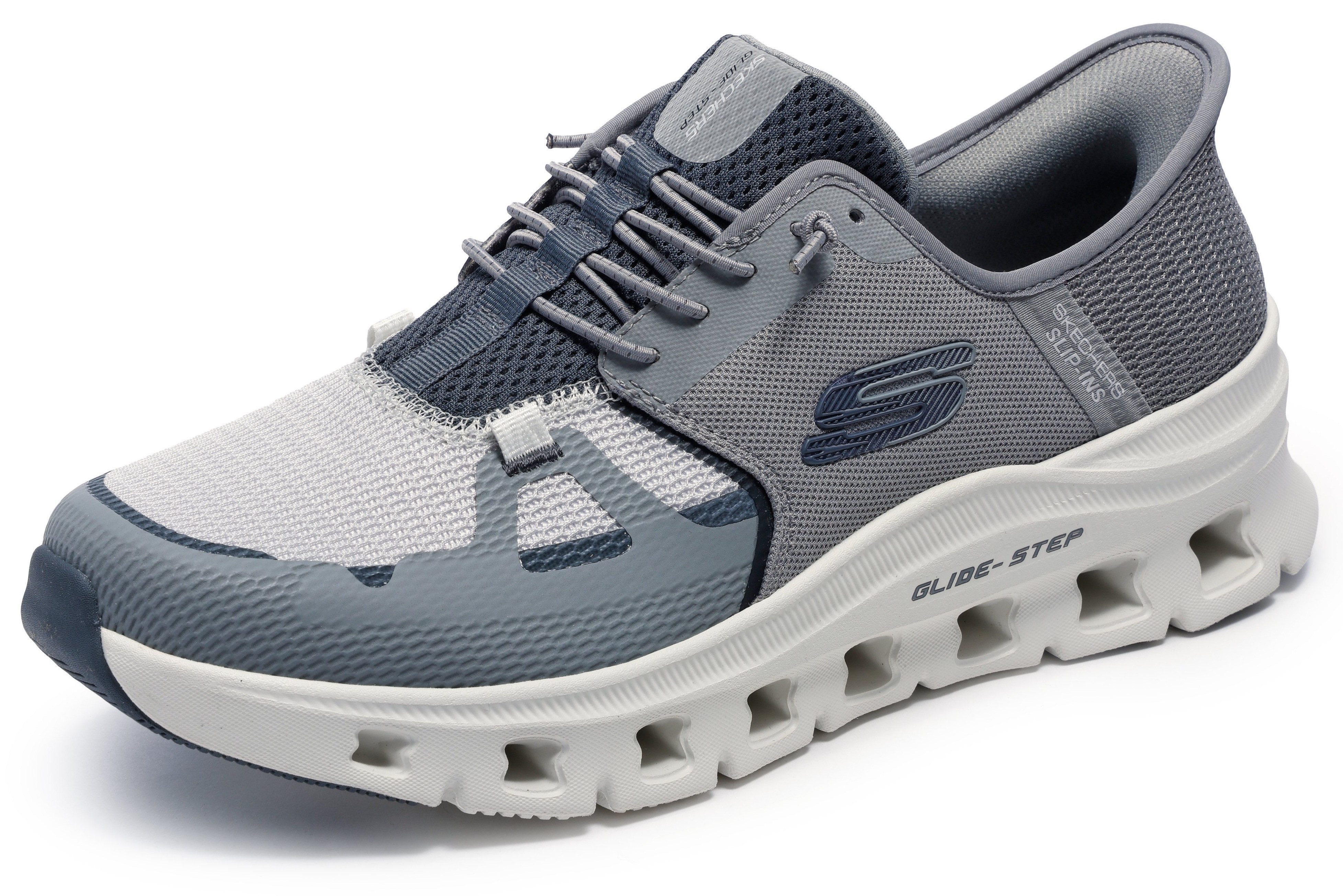 Skechers GLIDE-STEP PRO Slip-On Sneaker Laufschuh, Trainingsschuh mit flexibler Traktionslaufsohle