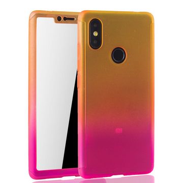 König Design Handyhülle Xiaomi Mi 8 SE, Xiaomi Mi 8 SE Handyhülle 360 Grad Schutz Full Cover Mehrfarbig