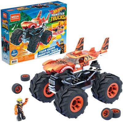 MEGA CONSTRUX Spielzeug-Monstertruck »Tiger Shark«, inklusive Mikro-Actionfigur