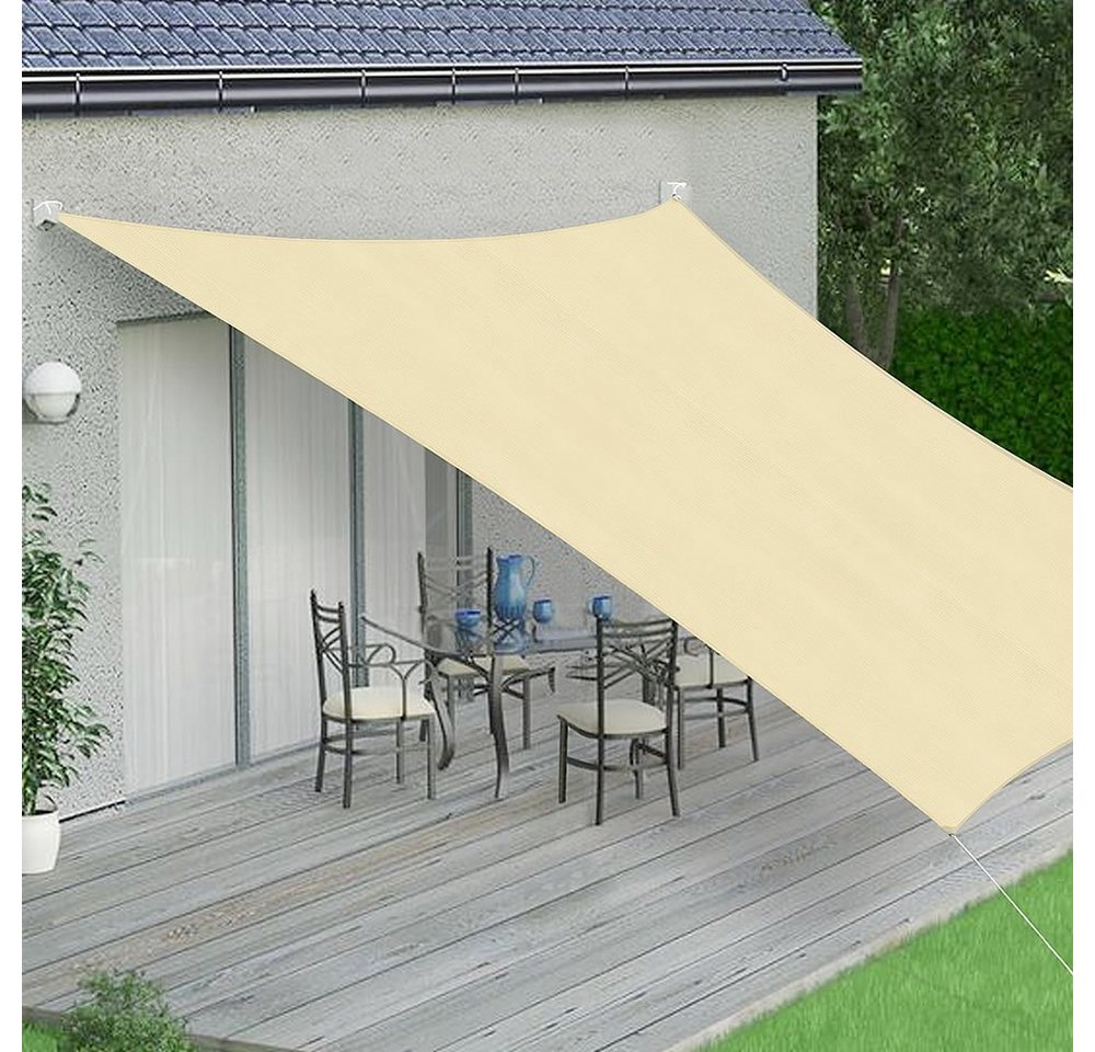 Thumbnail - Melko Sonnensegel Sonnendach Sonnenschutzsegel Sonnensegel Sonnenschutz, (Stück), UV-resistentes, reißfestes Material