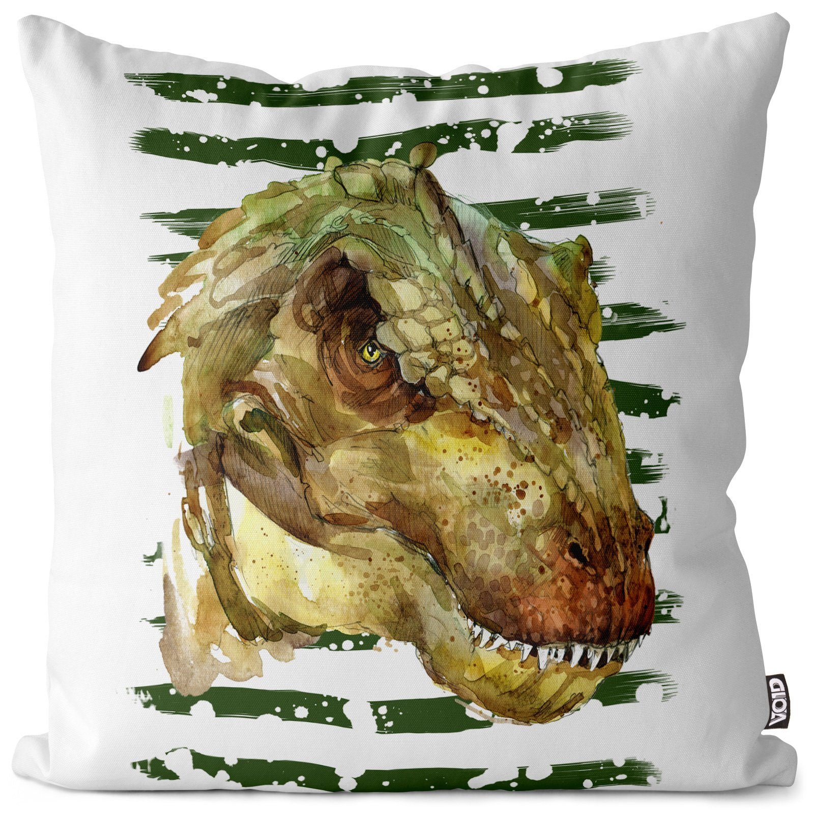 Kissenbezug, VOID, Sofa-Kissen T-Rex dinosaurier Dino