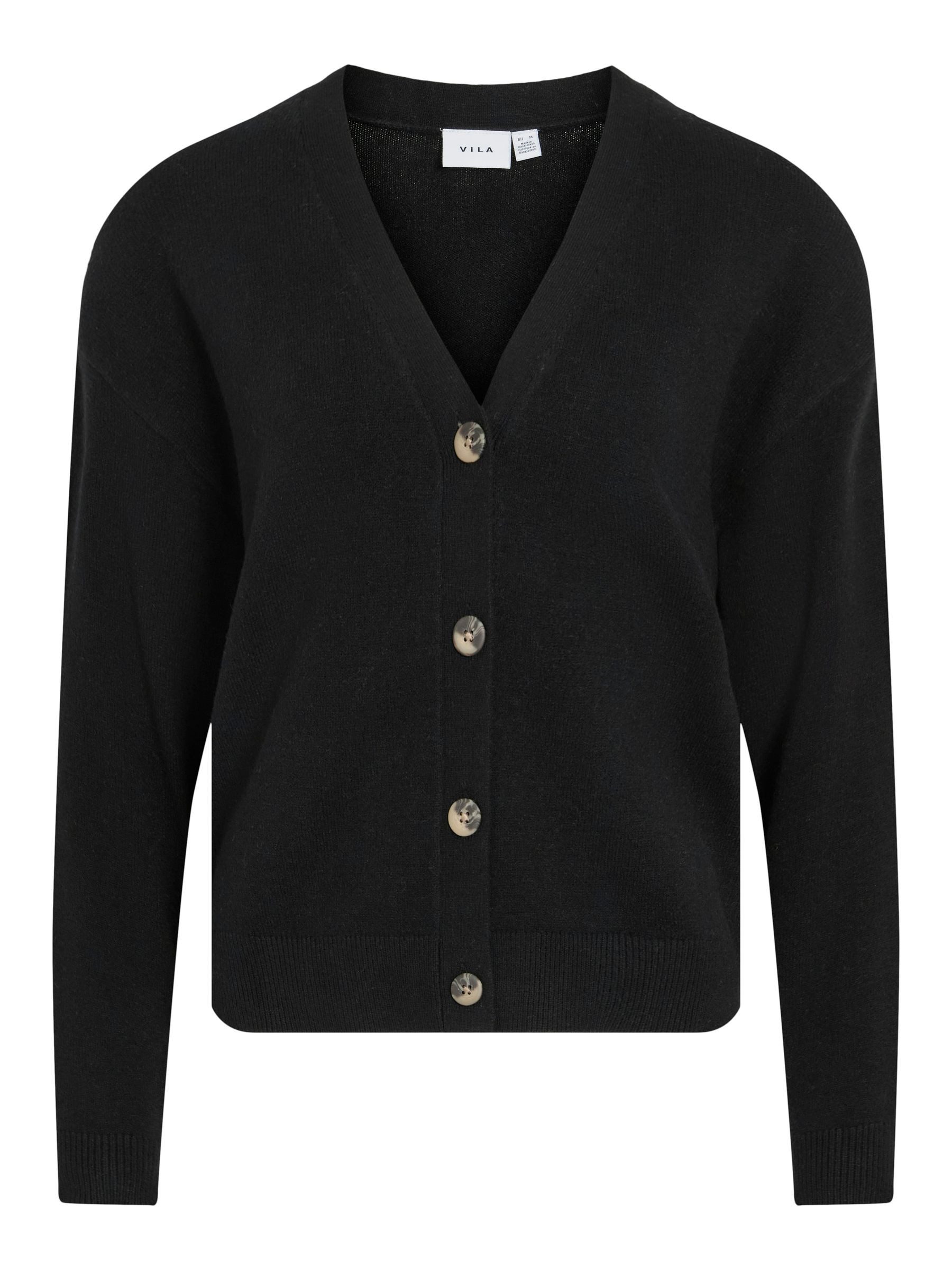 Vila Cardigan Gemütliches Strickdesign mit Knopfleiste günstig online kaufen