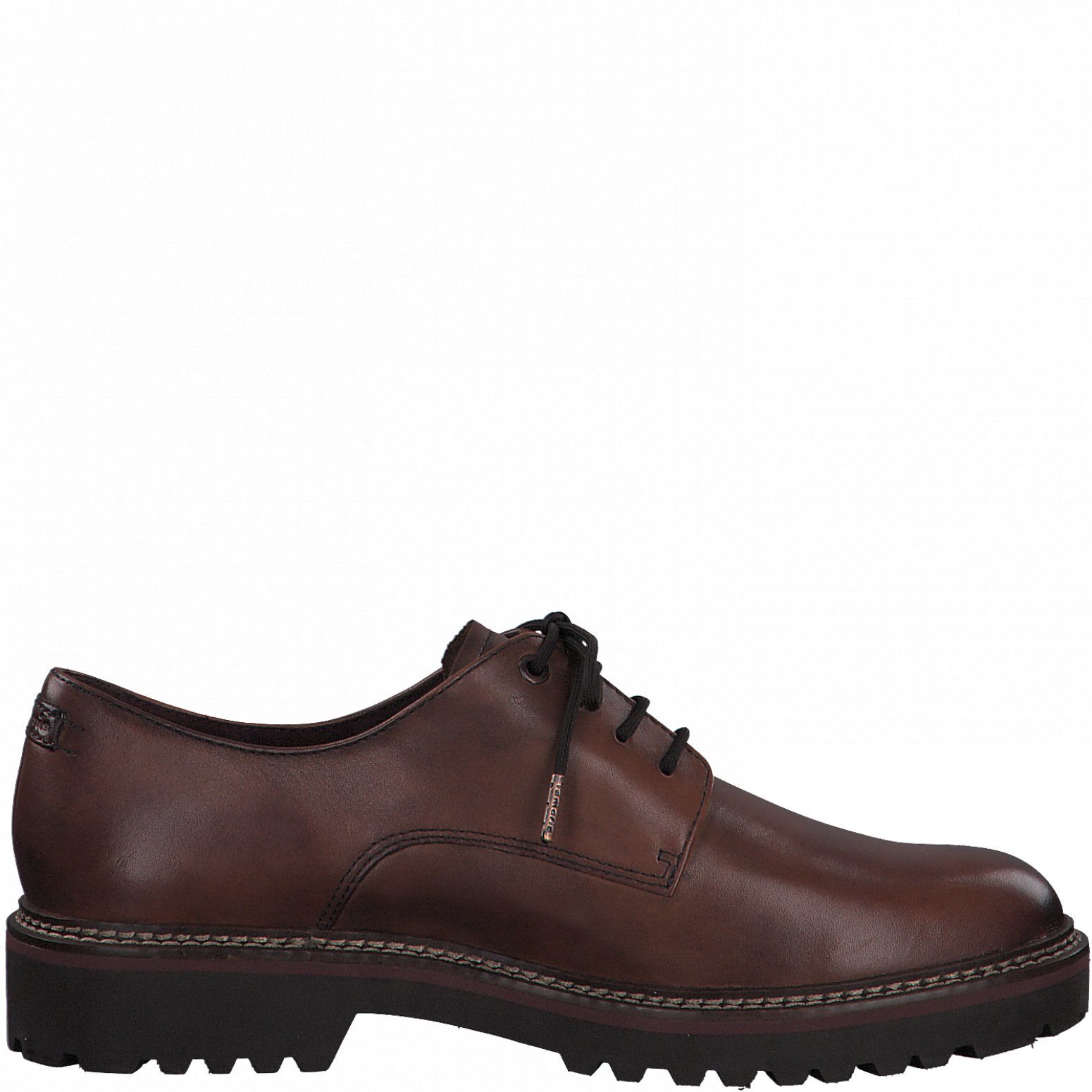 1-23723-27-449 Schnürschuh braun Tamaris Damen CHESTNUT Schnürschuh Tamaris