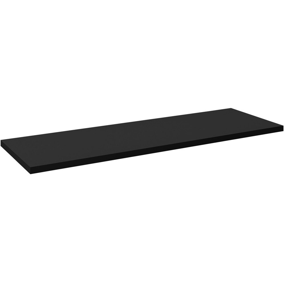 Lomadox Waschtischplatte NEWPORT-56-BLACK, 120cm, in schwarz