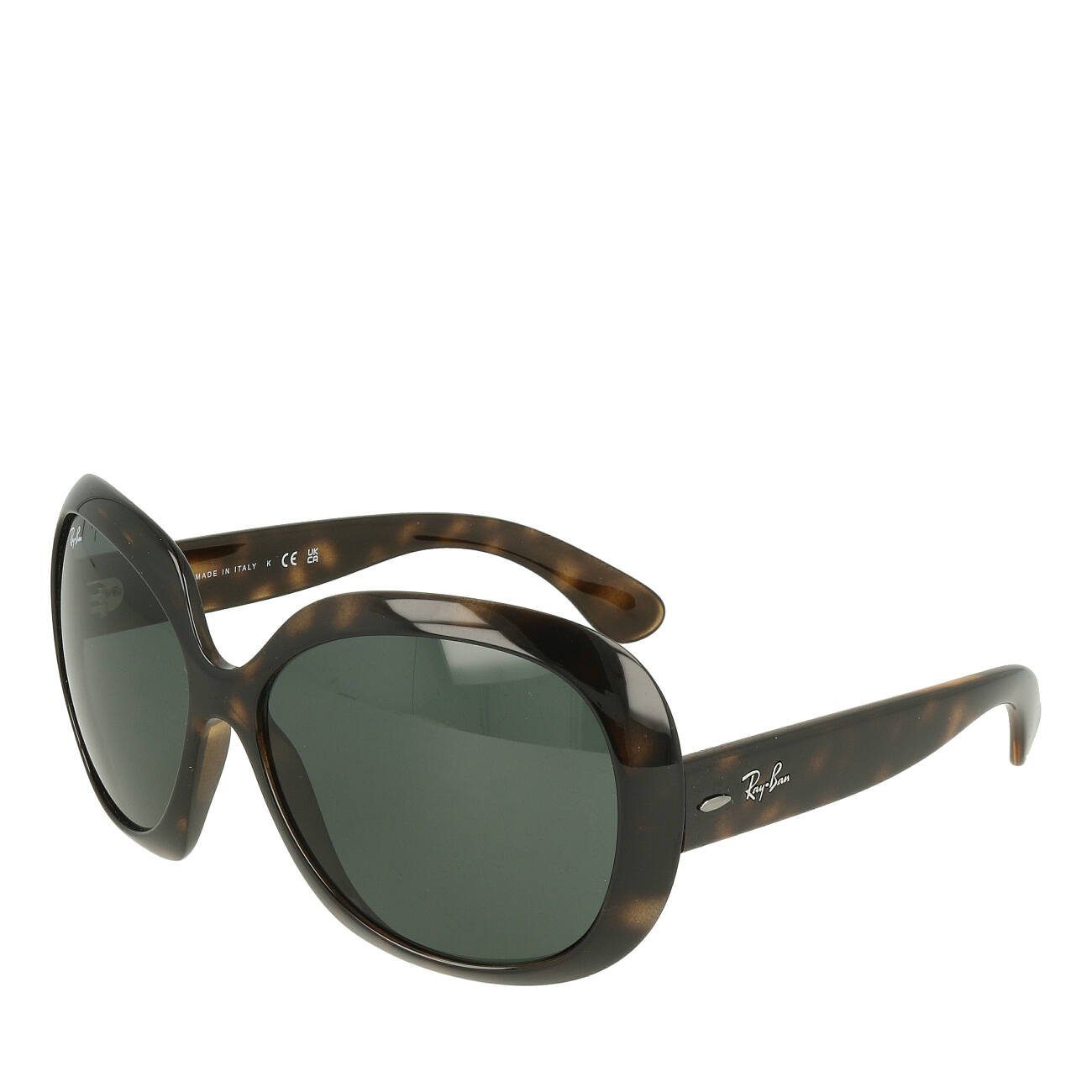 Ray-Ban Sonnenbrille Ray-Ban Jackie Ohh II RB4098 710/71 60 Light Havana Dark Green