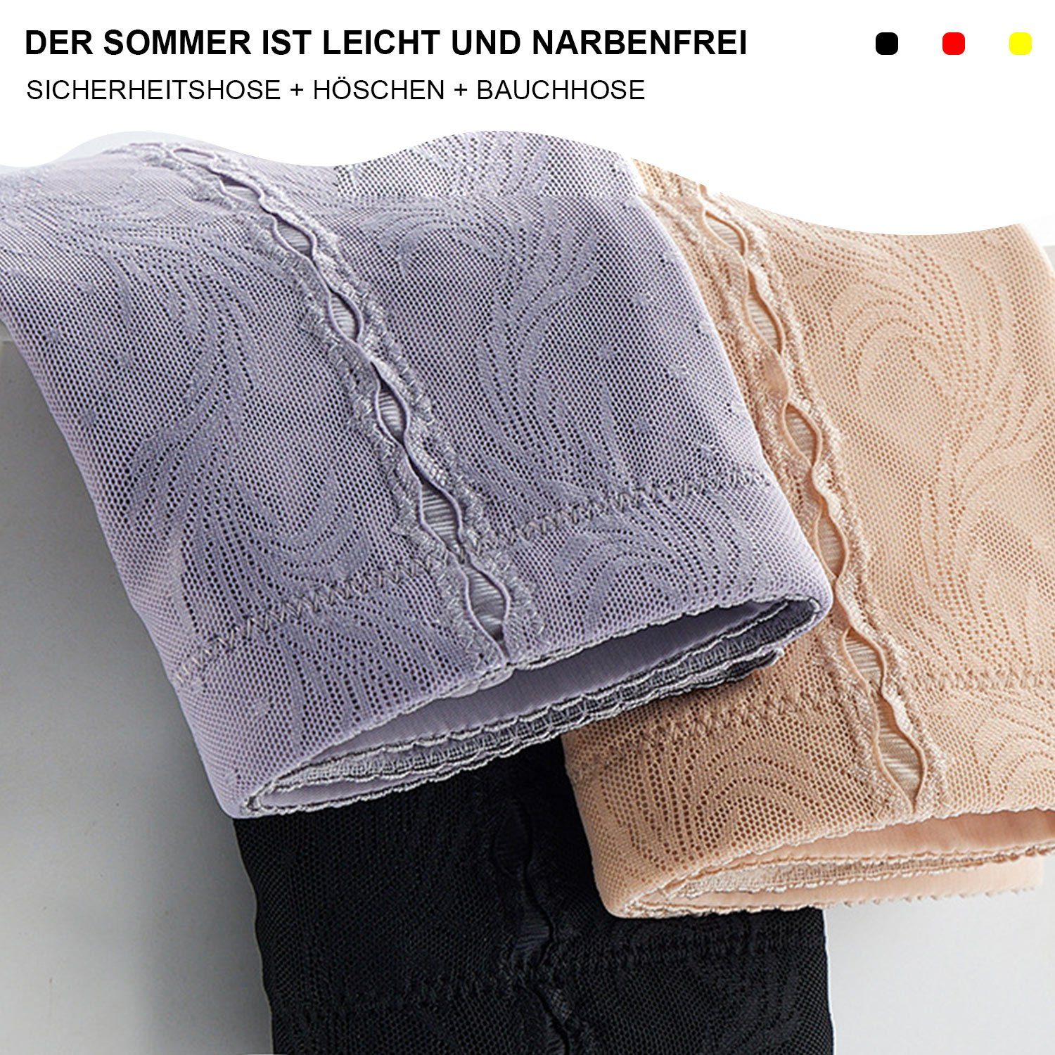 Hoch Bauchkontrolle Lila taillierte Shapingpants MAGICSHE