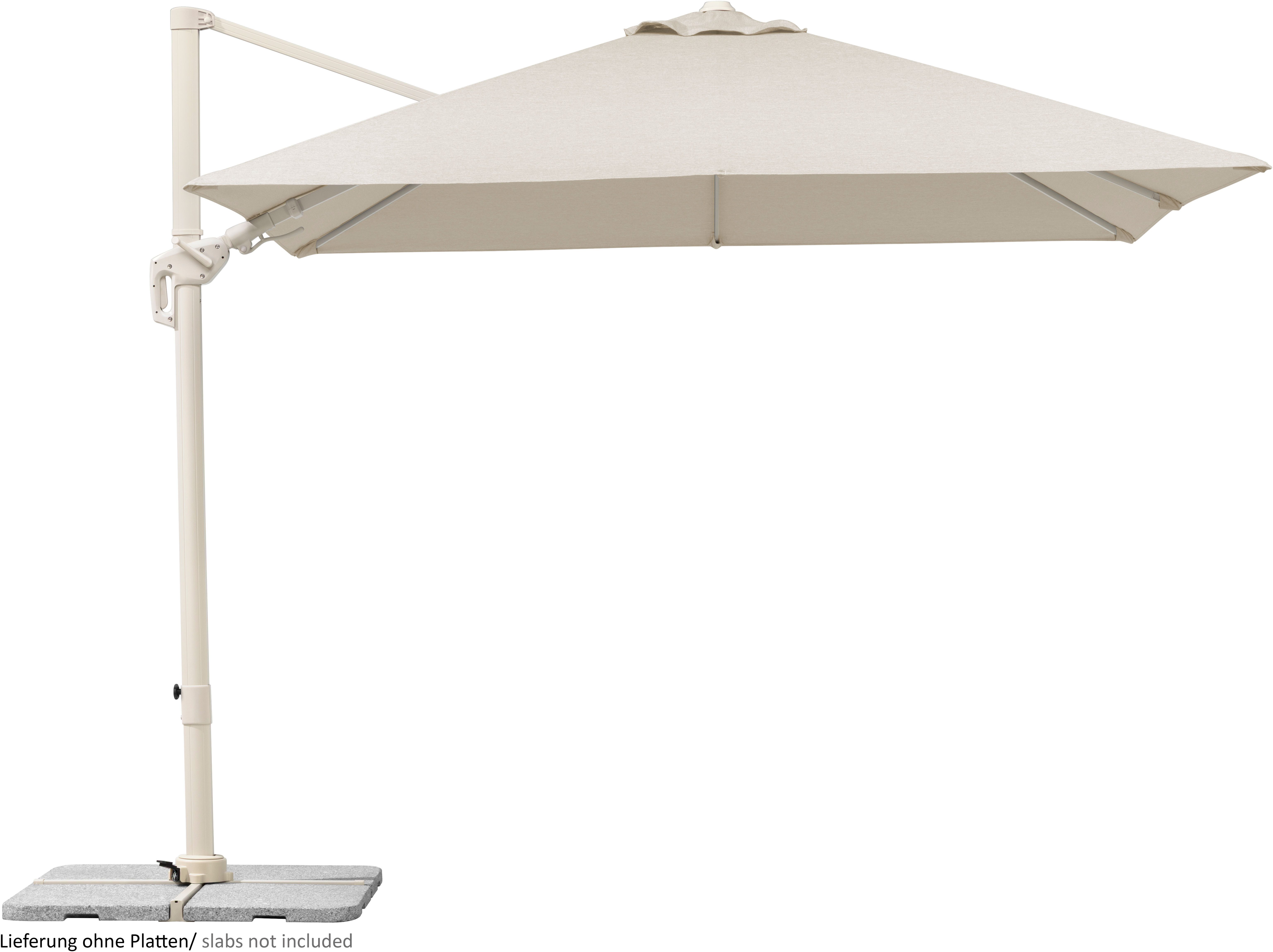 Schneider Schirme Ampelschirm Rhodos Twist Comfy, LxB: 300x300 cm, 300 x 300 cm