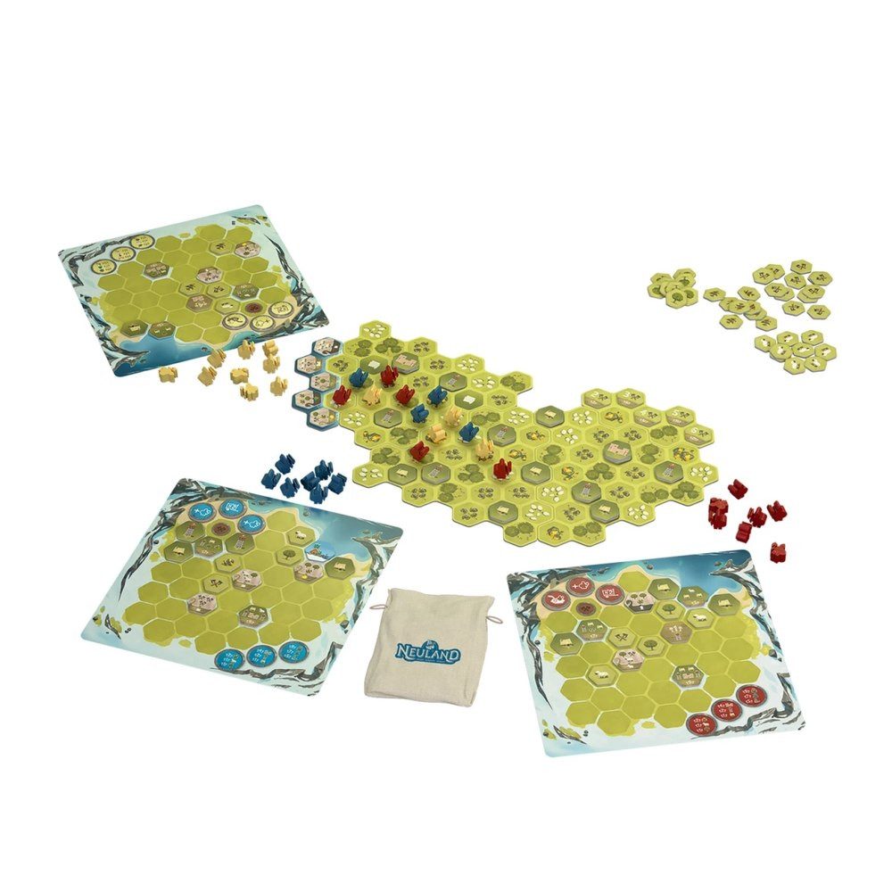 Game Factory Spiel Neuland, Strategiespiel, Wikinger Strategiespiel: anlegen - ausbreiten - aufbauen