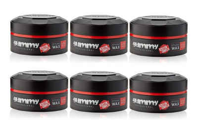 Gummy Professional Haarwachs Fonex Gummy Styling Wax Ultra Hold 150ml 6 Stück