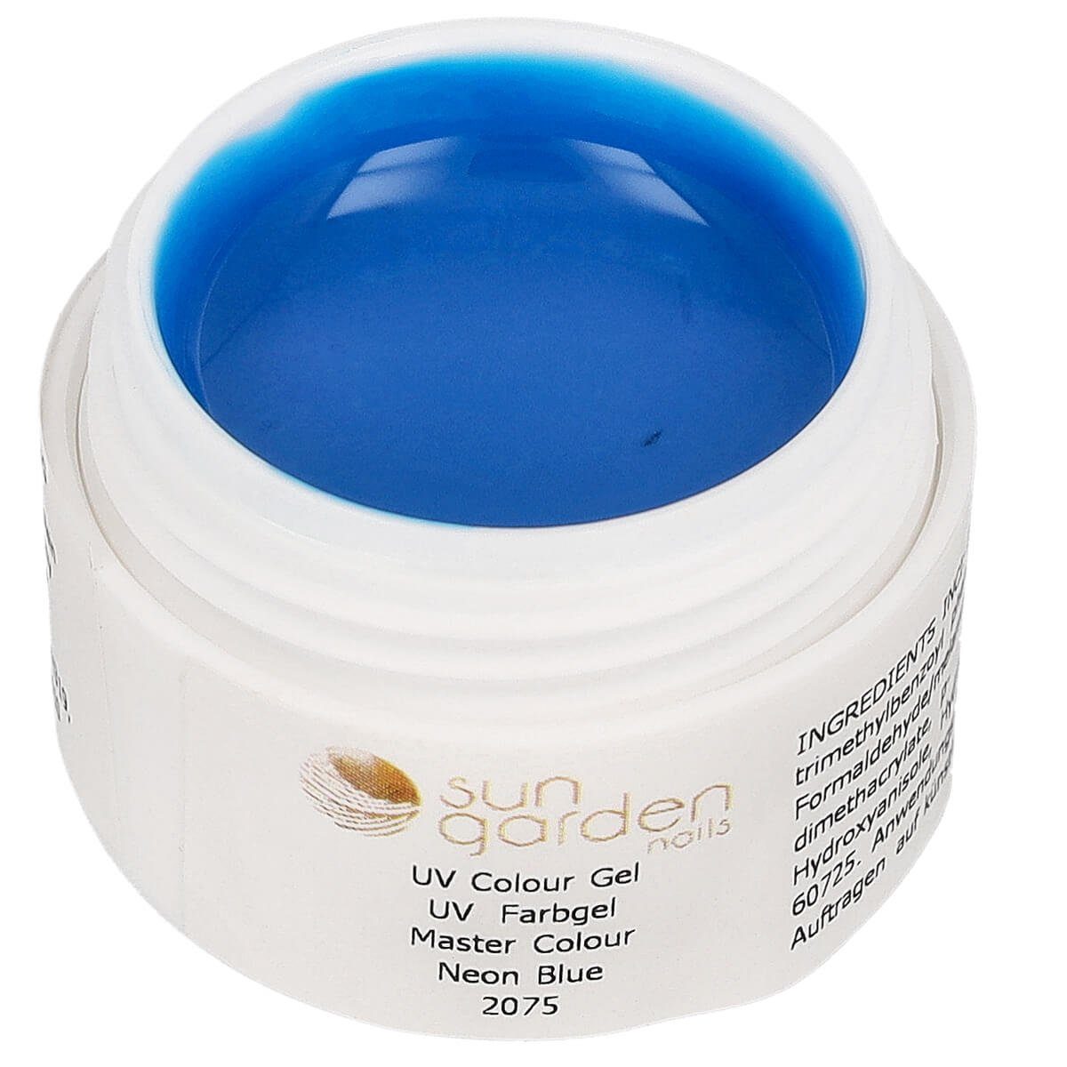 Sun Garden Nails UV-Gel Master Color - Supreme Line N°2075 Neon Blue 5 ml - UV Color Gel