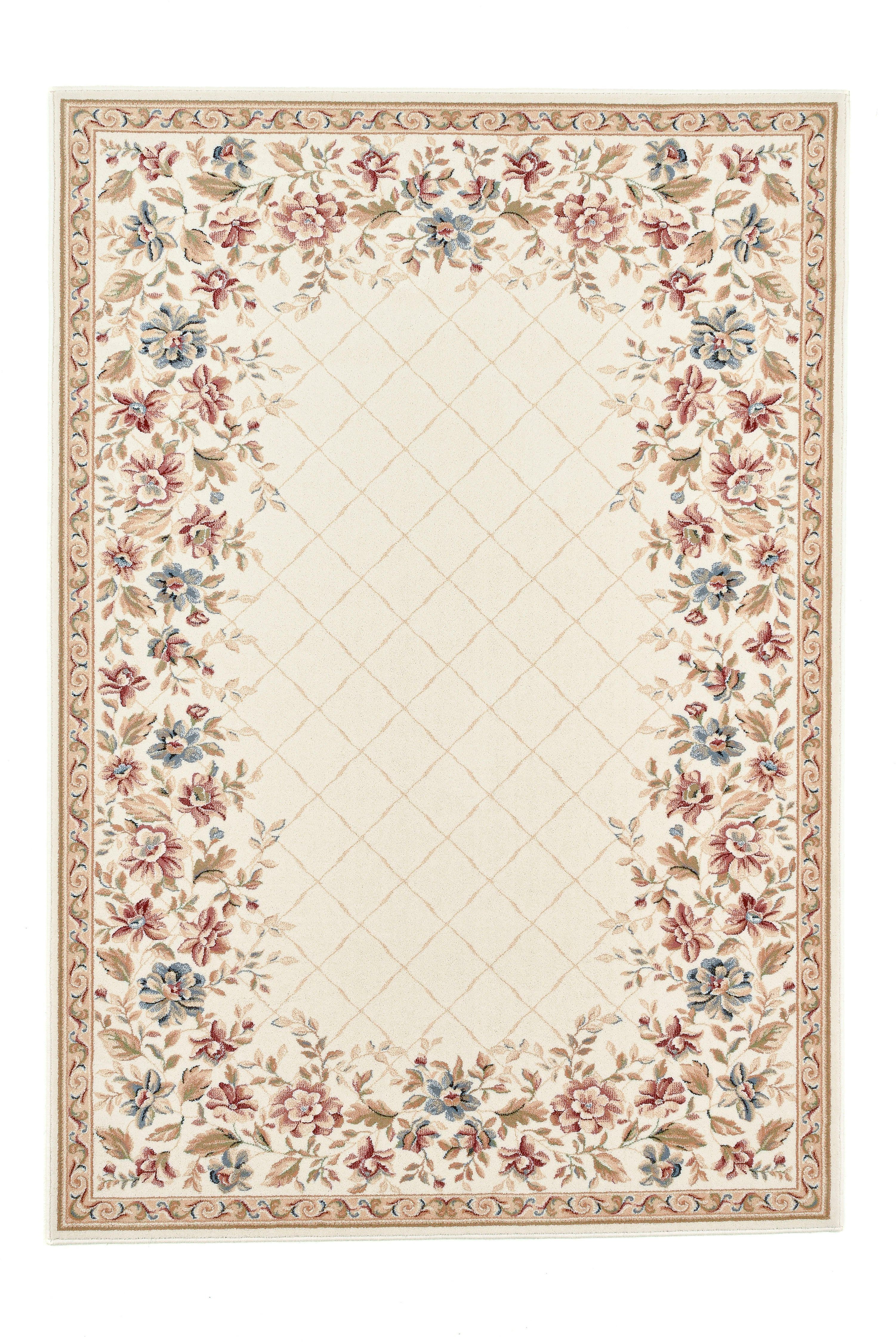 OTTO home Wollteppich Walchen, rechteckig, Höhe: 10 mm, reine Wolle, Blumen günstig online kaufen